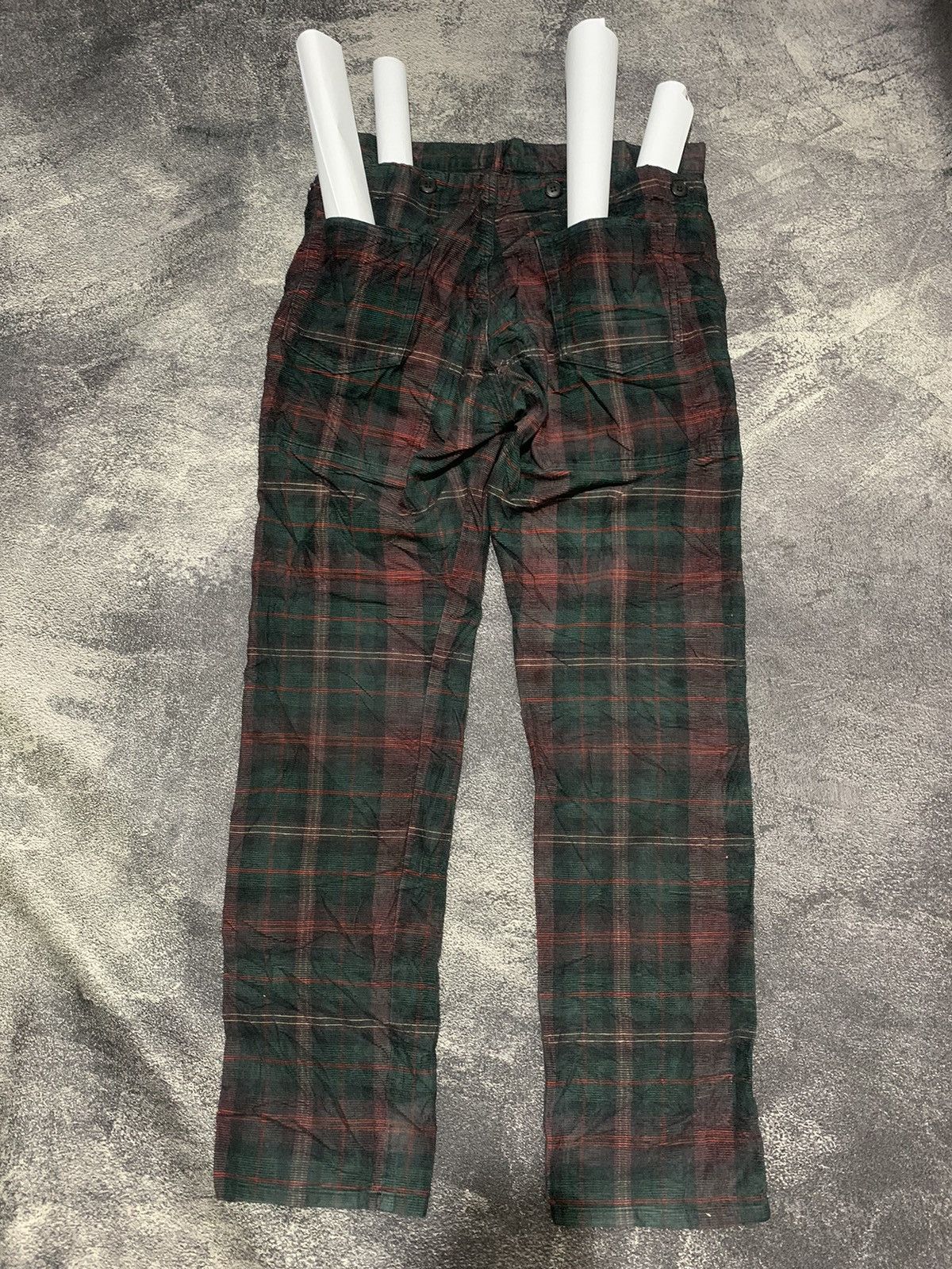 Final Home Final home x issey miyake corduroy pants tartan Size US 30 / EU 46 - 8 Thumbnail
