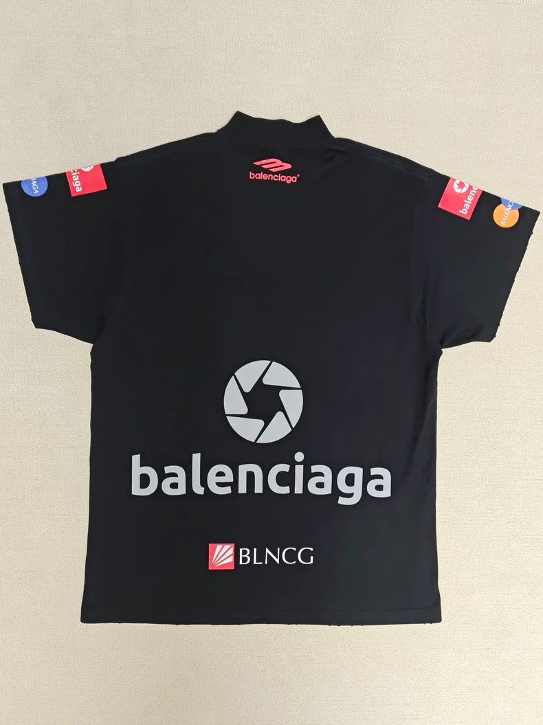 Balenciaga Balenciaga 23 FW Top3B racing logo printed short sleeve T-s Size US S / EU 44-46 / 1 - 3 Thumbnail