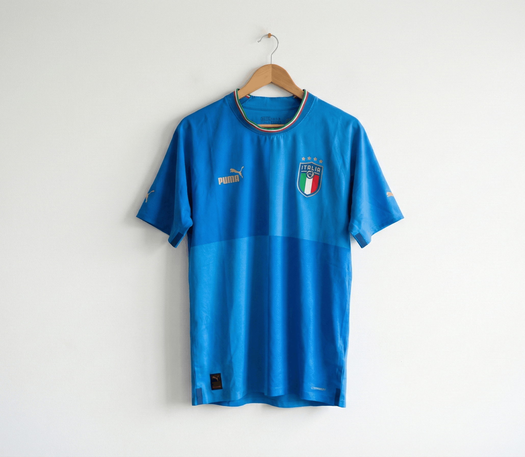 Puma × Versace Italy x Versace Blue Jersey | Grailed