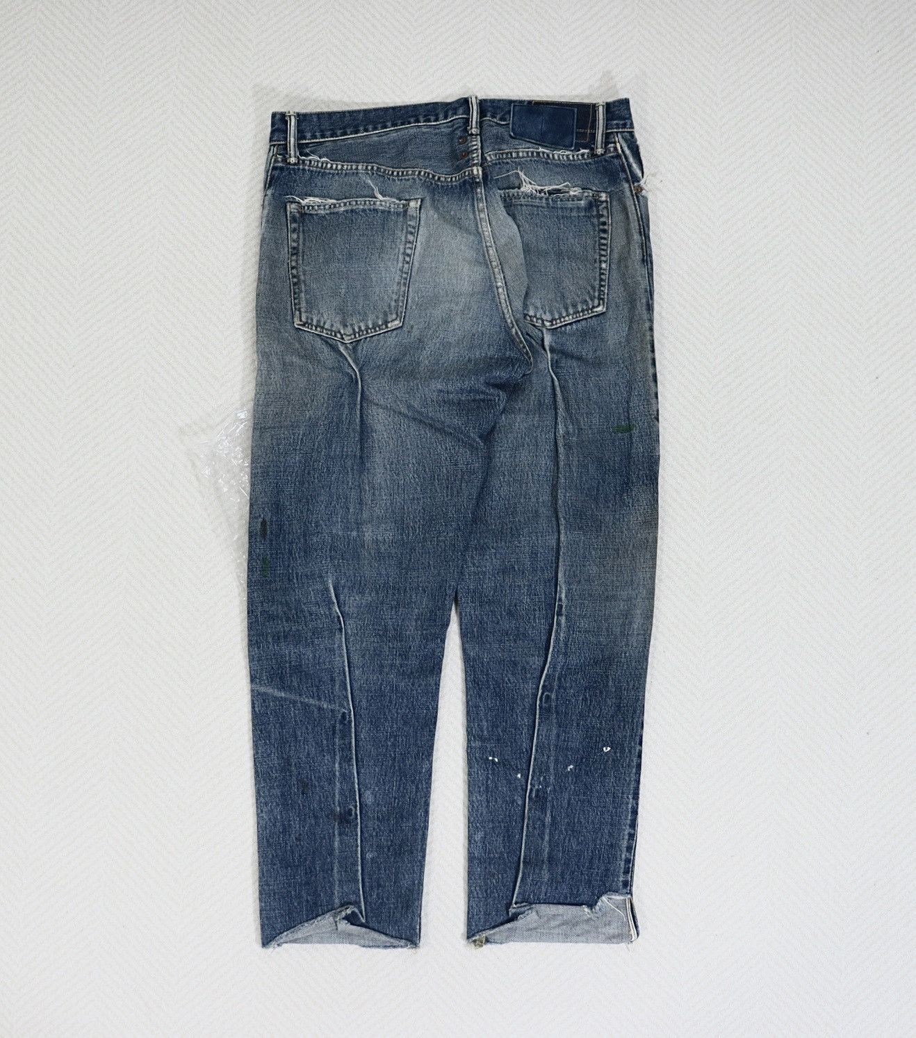 VISVIM 19AW JOURNEYMAN PANTS TACKED CRASH “Peerless”