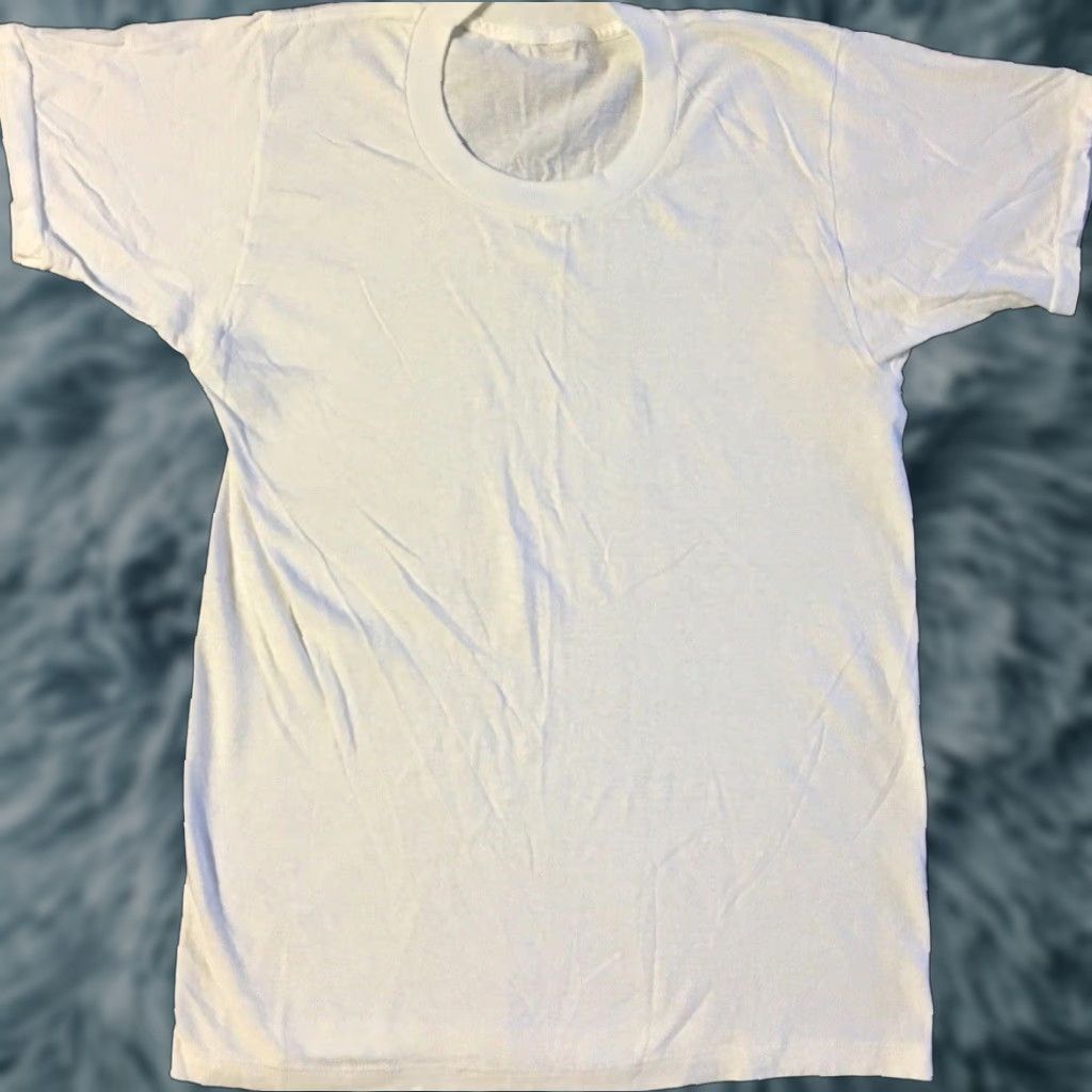 Vintage Vtg 80s Faded Shirt S USA Grunge Biker Punk Skate Surf Trucker Track PE 70s Shirt Mens S White 90s Grunge Punk Trucker US Size US S / EU 44-46 / 1 - 1 Thumbnail
