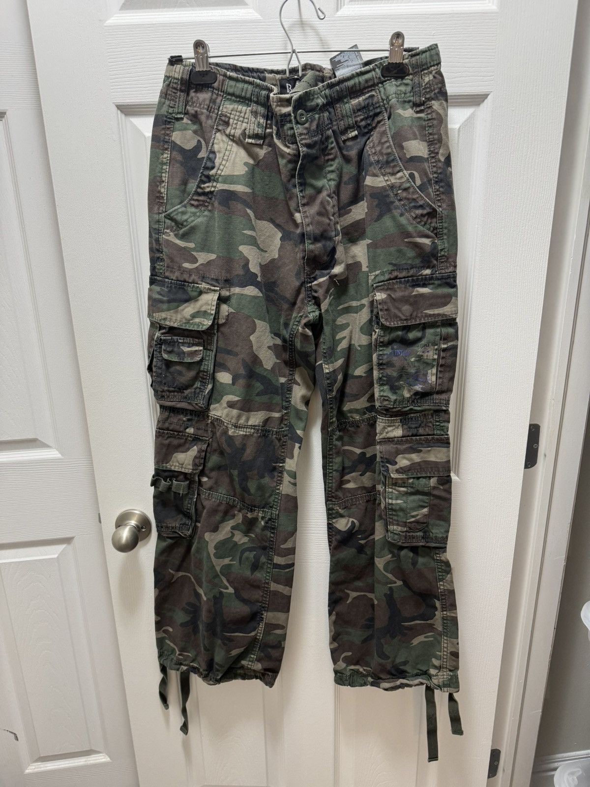 Brandit Brandit Camo Military Cargo Pants Vintage RealTree Woodland Size US 32 / EU 48 - 1 Thumbnail