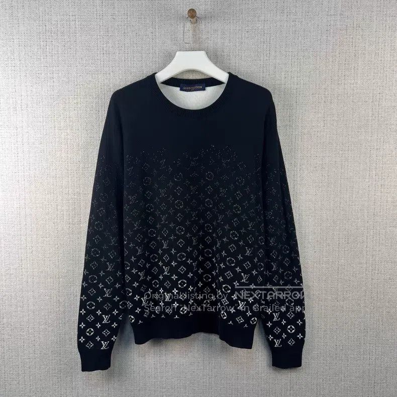 Louis Vuitton Louis Vuitton Gradient print knit pullover sweater Size US XXL / EU 58 / 5 - 1 Thumbnail