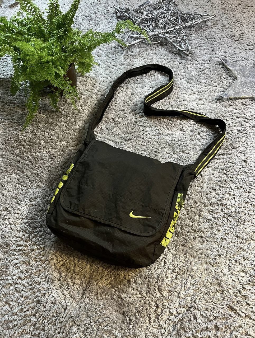 Nike × Vintage Vintage Nike 90s Bag Big Logo Y2K Bag Swoosh Rare Size ONE SIZE - 2 Thumbnail