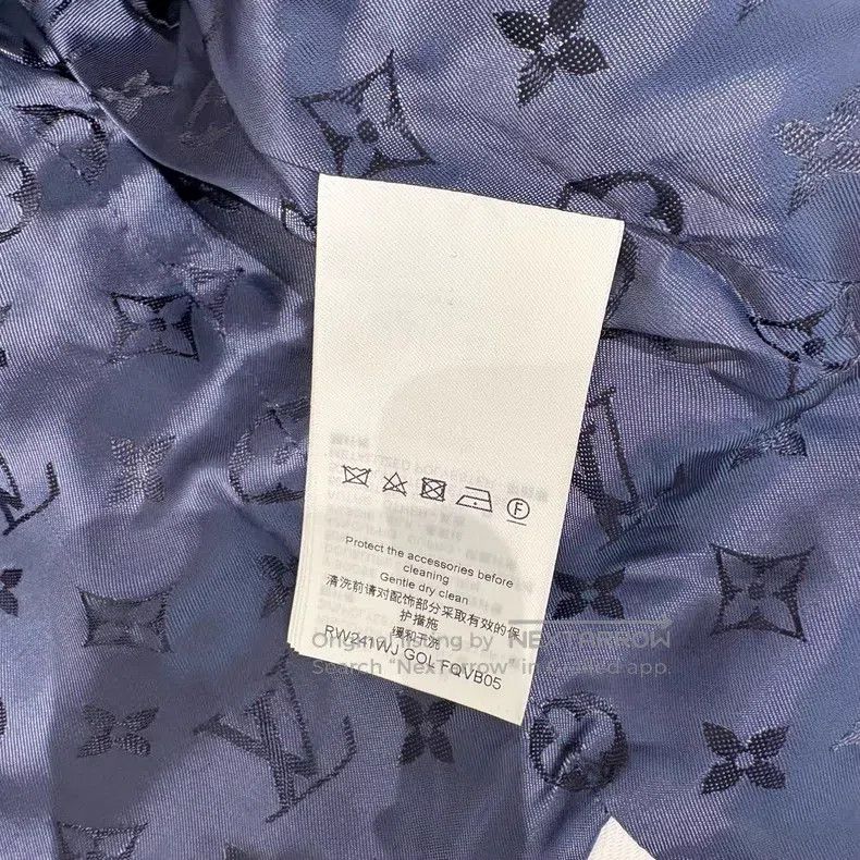 Louis Vuitton Louis Vuitton Diamond Print Single Breasted Badge Jacket Size S / US 4 / IT 40 - 8 Thumbnail