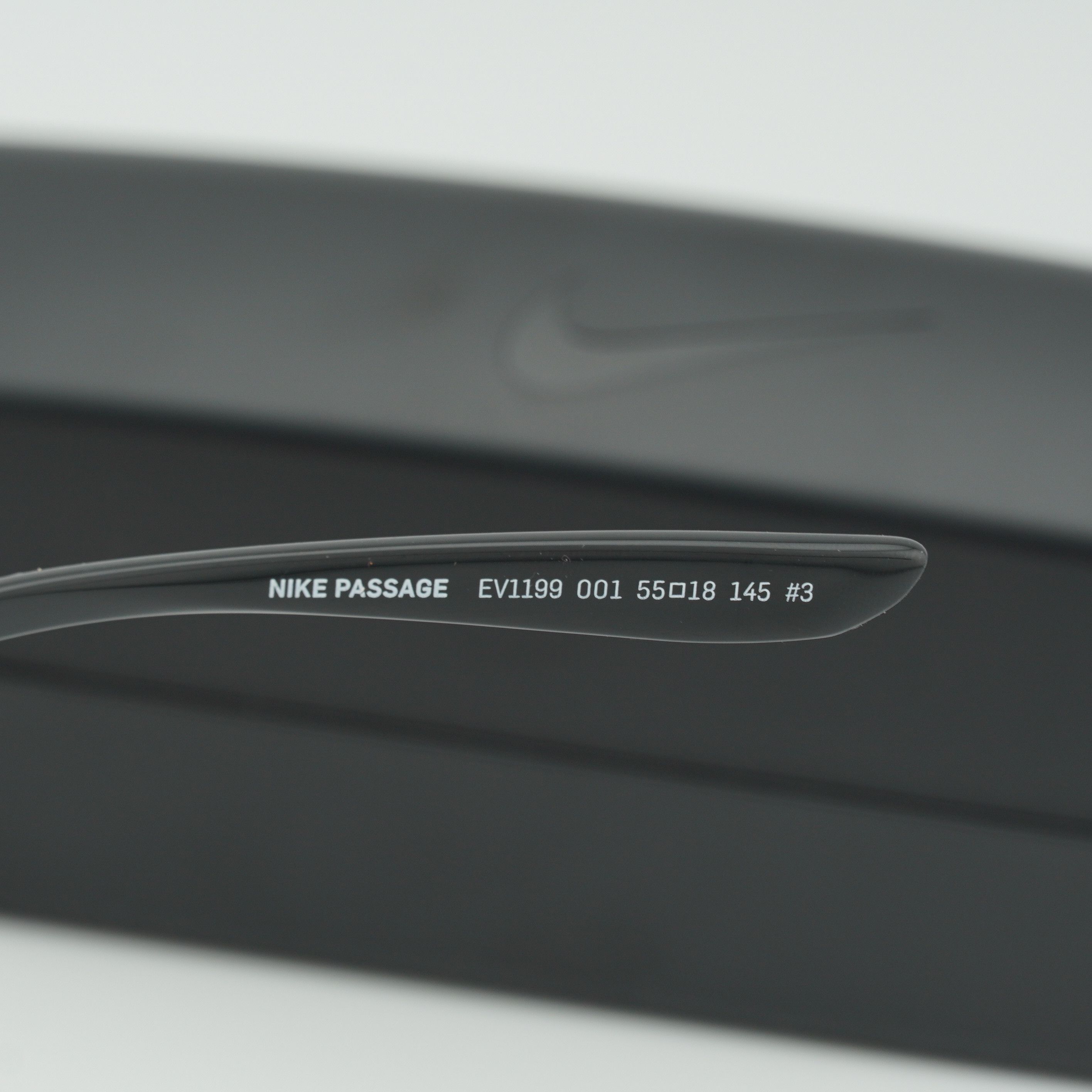 Nike Nike EV1199 001 Unisex Sunglasses Black Square Frame Size ONE SIZE - 4 Thumbnail