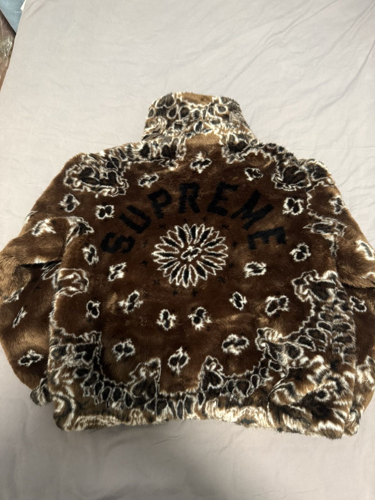 Supreme Supreme bandana faux fur bomber Jacket Size US S / EU 44-46 / 1 - 2 Thumbnail
