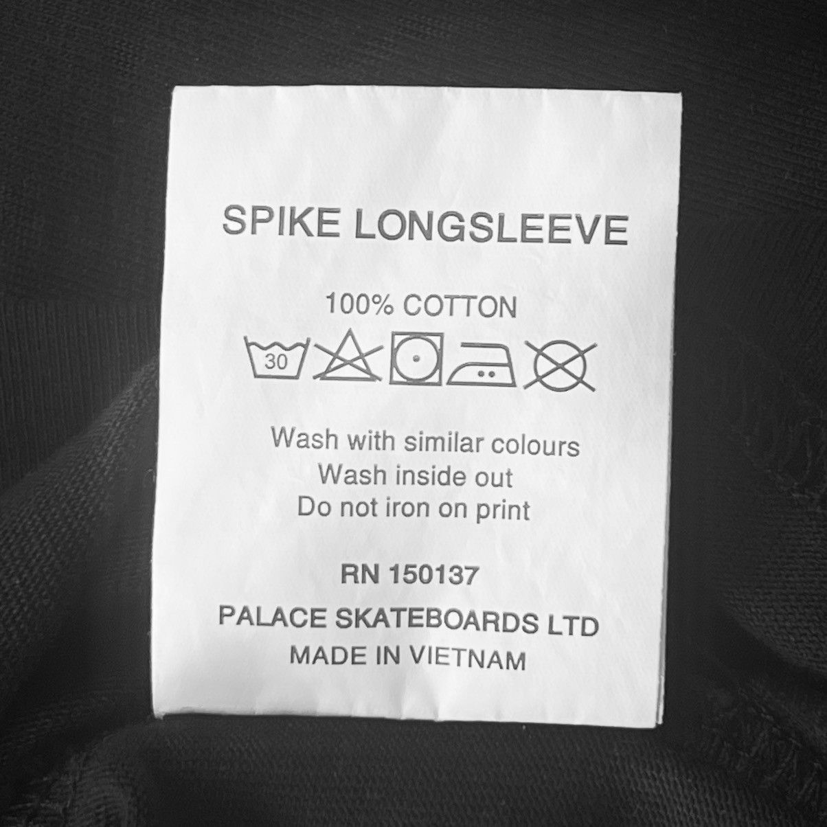Palace ⛓️‍💥 SPIKE LONGSLEEVE S/S 2022 + 2 STICKERS BARBWIRE PRINT Size US XL / EU 56 / 4 - 16 Thumbnail