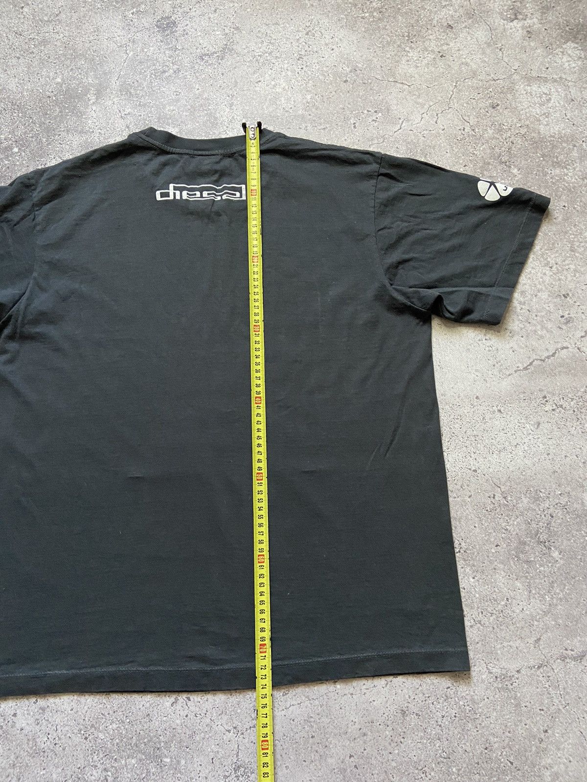 Diesel Vintage Tee Shirt Diesel Dragon Big Logo Avant Garde Y2K Size US XL / EU 56 / 4 - 7 Thumbnail