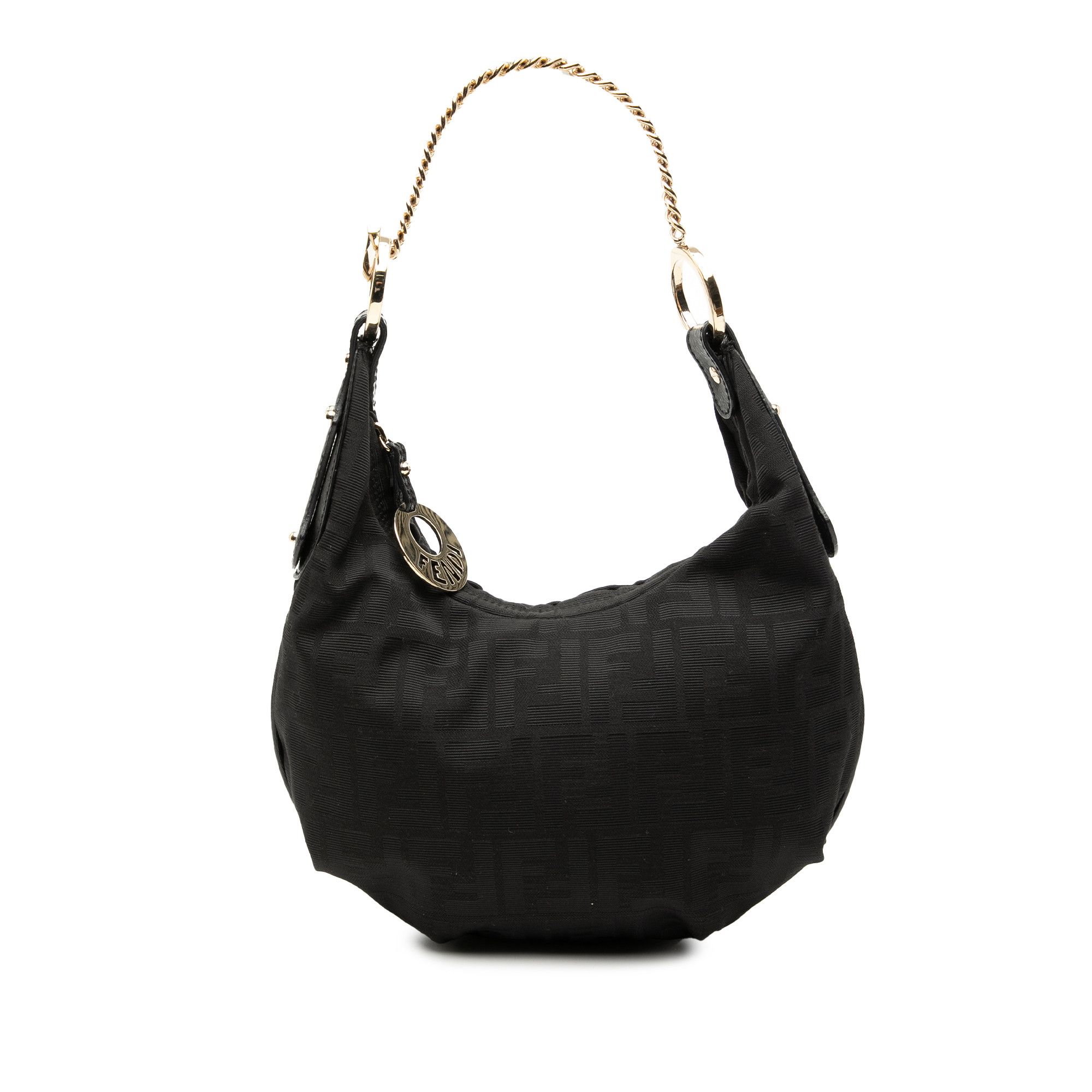 Fendi Fendi Zucca Canvas Chef Chain Hobo Bag Size ONE SIZE - 1 Thumbnail