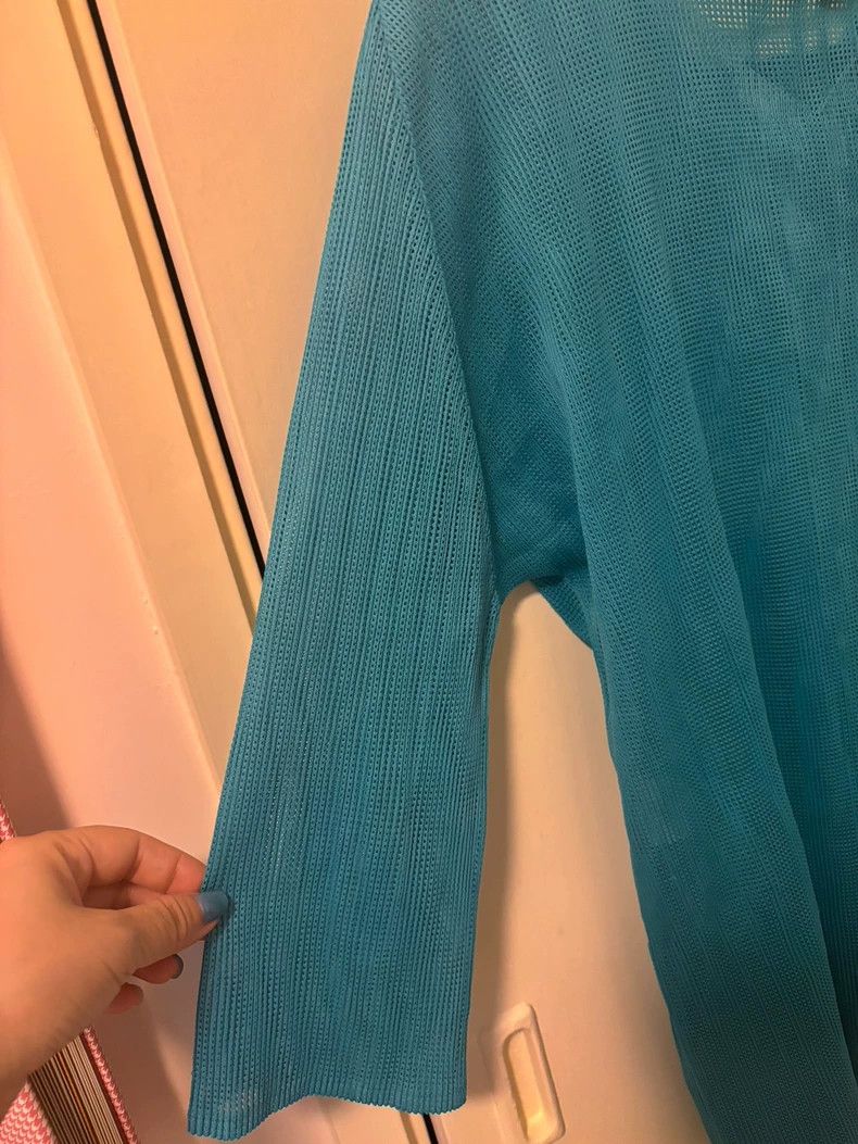 Issey Miyake issey miyake size:3 Blue coat 2506-Nextarrow Size XXS / US 00 / IT 34 - 5 Thumbnail