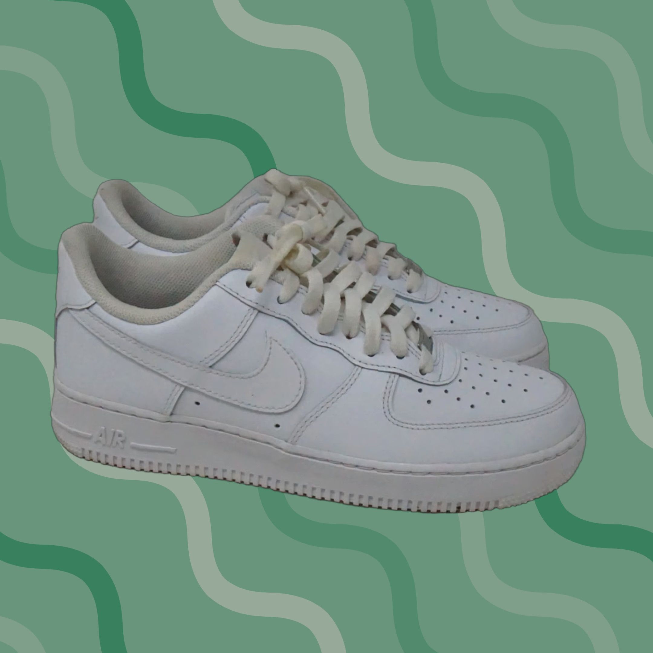 Nike Air Force 1 Low White \'07 Mens White Size 9.5M CW2288-111 Nike Air Force 1 Low  main image 4