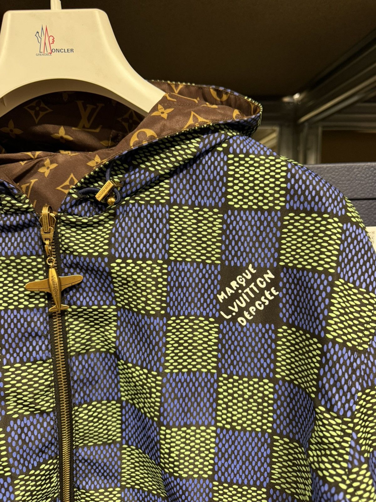 Louis Vuitton Louis Vuitton Monogram Reversible Windbreaker NEW 3800$ Size US L / EU 52-54 / 3 - 4 Thumbnail
