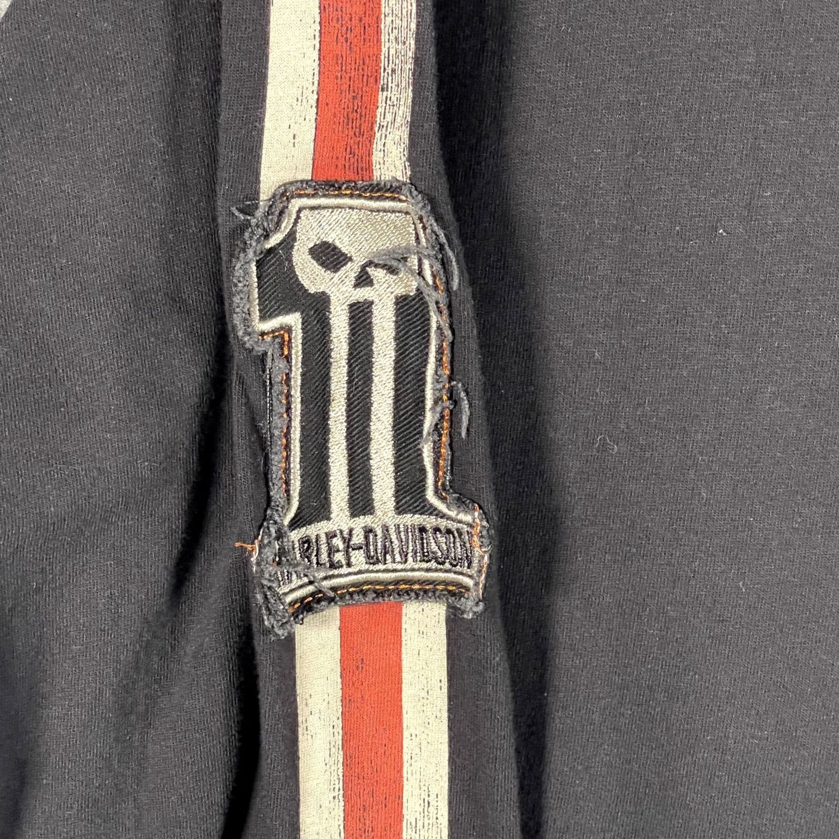 Harley Davidson Harley-Davidson Shirt Mens 3XL Black HDMC Skull 1 Long Sleeve Tee Biker Tee Size US XXL / EU 58 / 5 - 3 Thumbnail