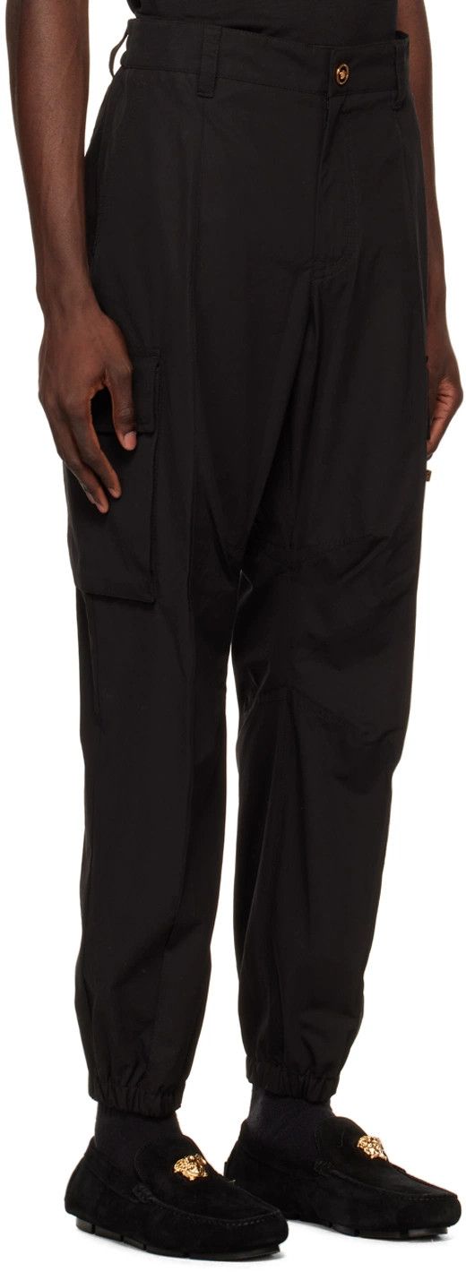 Versace o1y0425 Cargo Pant in Black Size US 34 / EU 50 - 2 Thumbnail