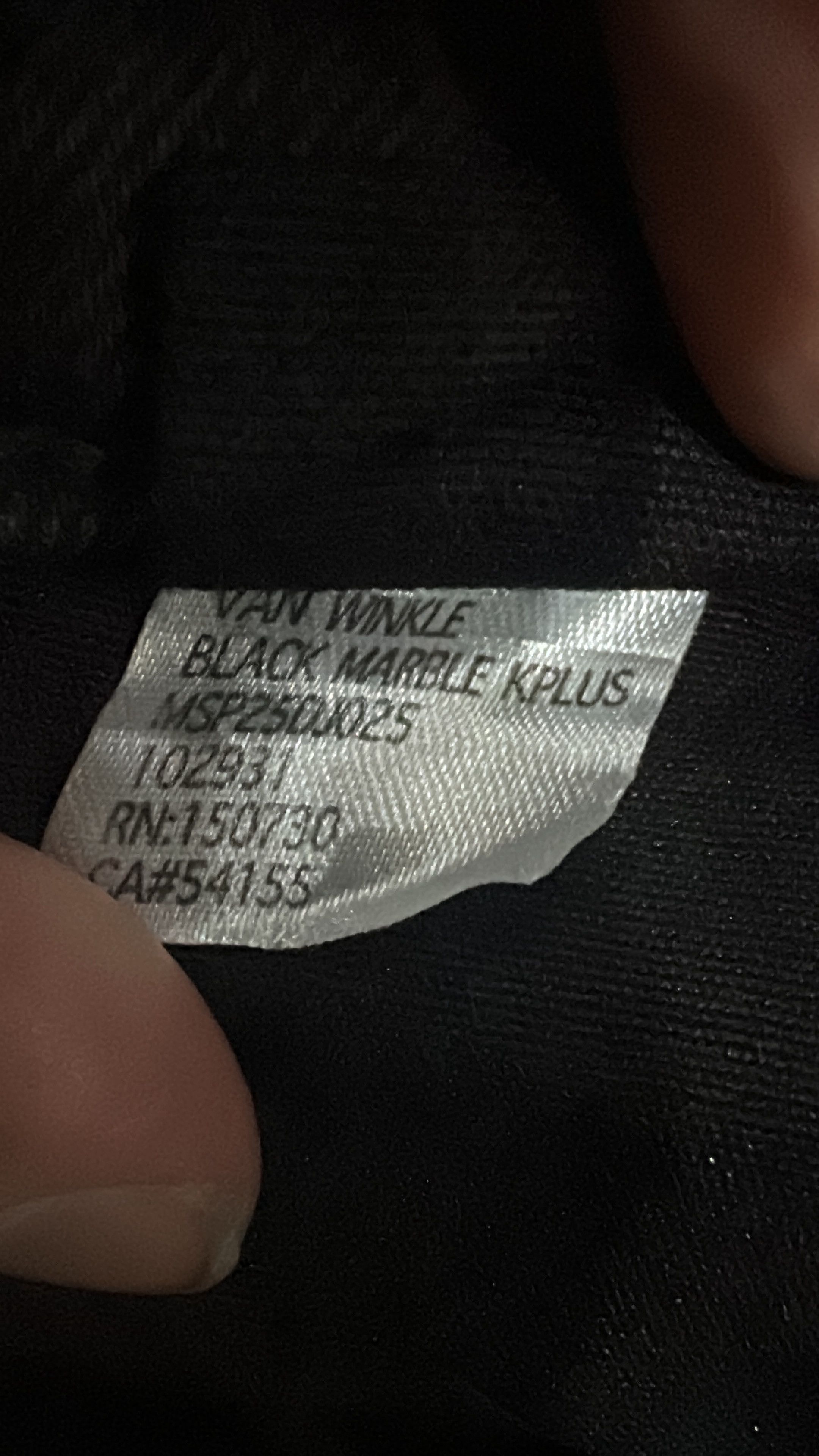 Ksubi Ksubi Van Vinkle Marble K Plus Black Size 38 Size US 38 / EU 54 - 11 Thumbnail