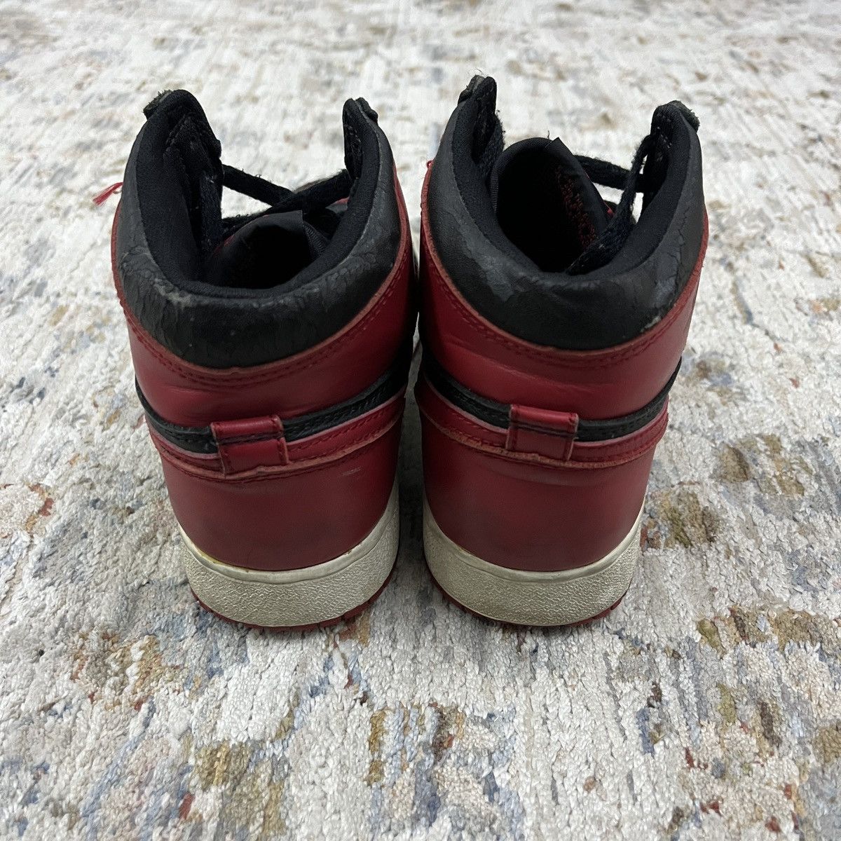 Jordan Brand × Nike Vintage 1994 Bred 1 Jordan Size US 5.5 / EU 38 - 5 Thumbnail