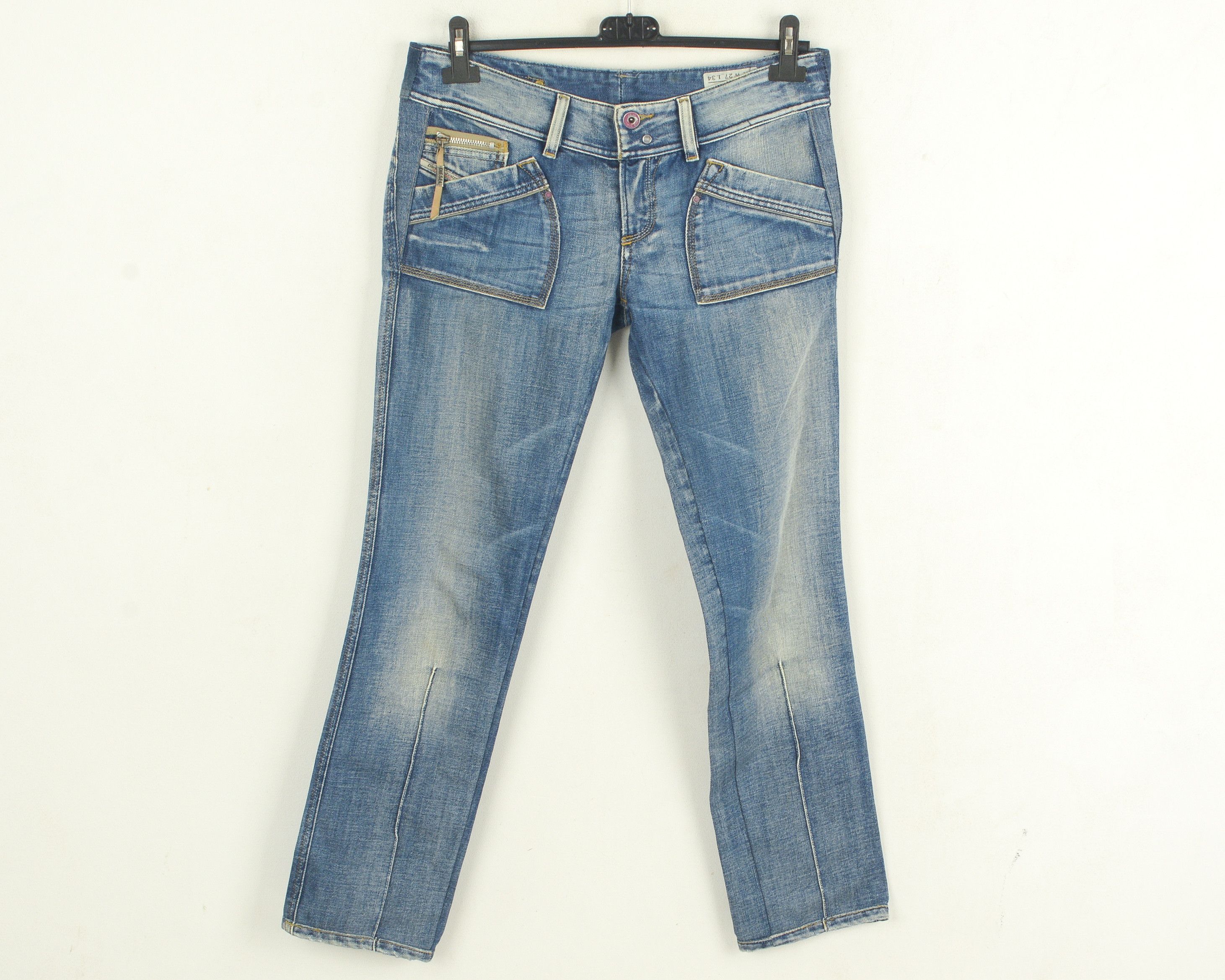 Diesel Reckfly Special Women W27 L34 Regular Straight Jeans Denim Size 27" / US 4 / IT 40 - 1 Thumbnail