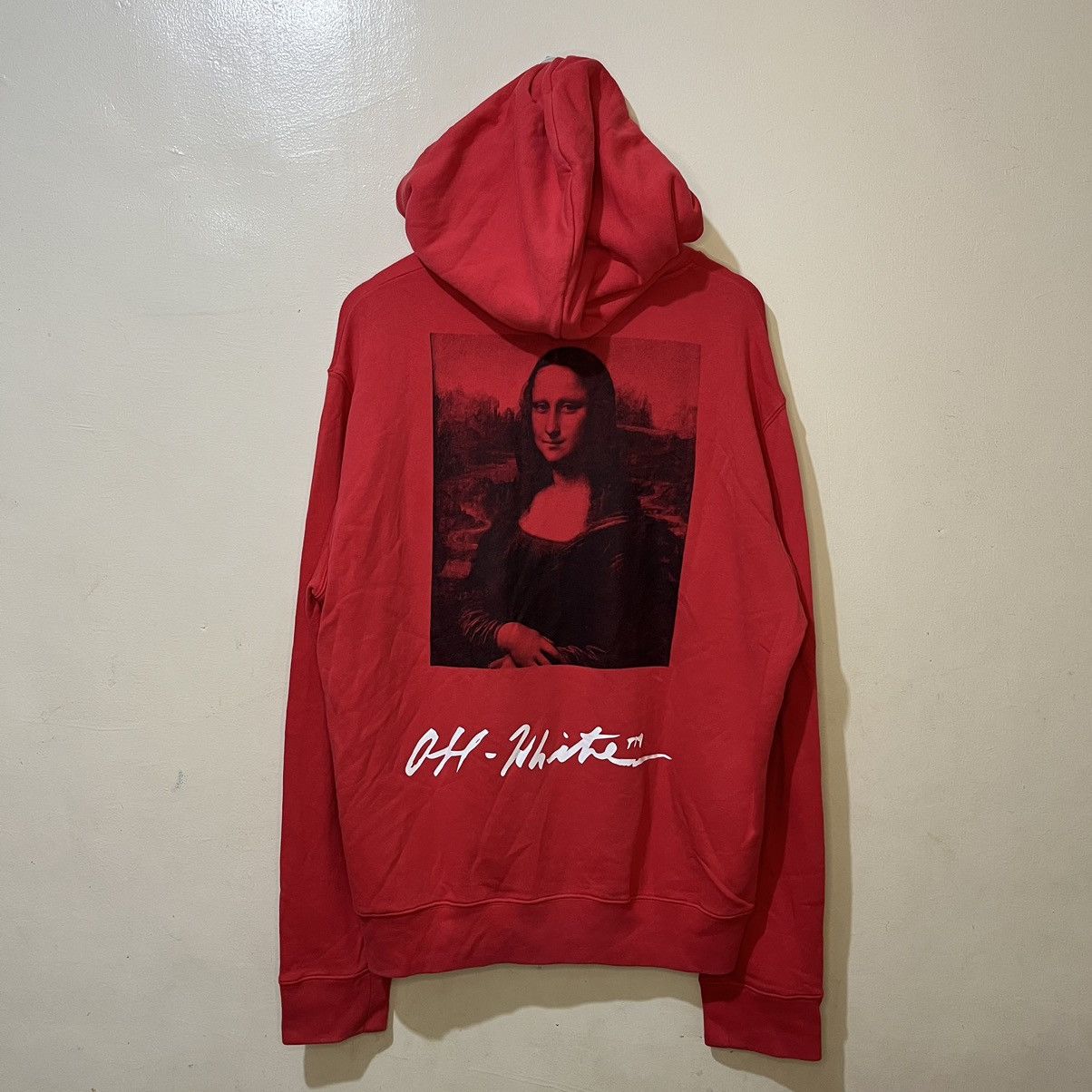 Off-White SS19 Off White - Mona Lisa Hoodie Size US XL / EU 56 / 4 - 9 Thumbnail