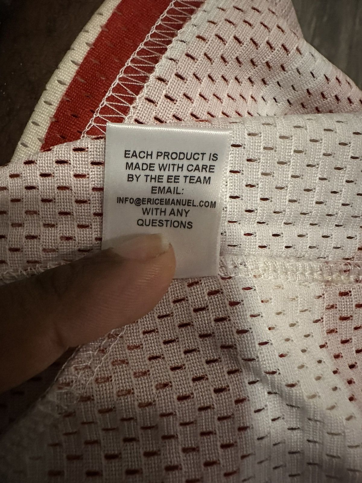 Eric Emanuel EE 4th of July Flag Basic Mesh Shorts Sz Small