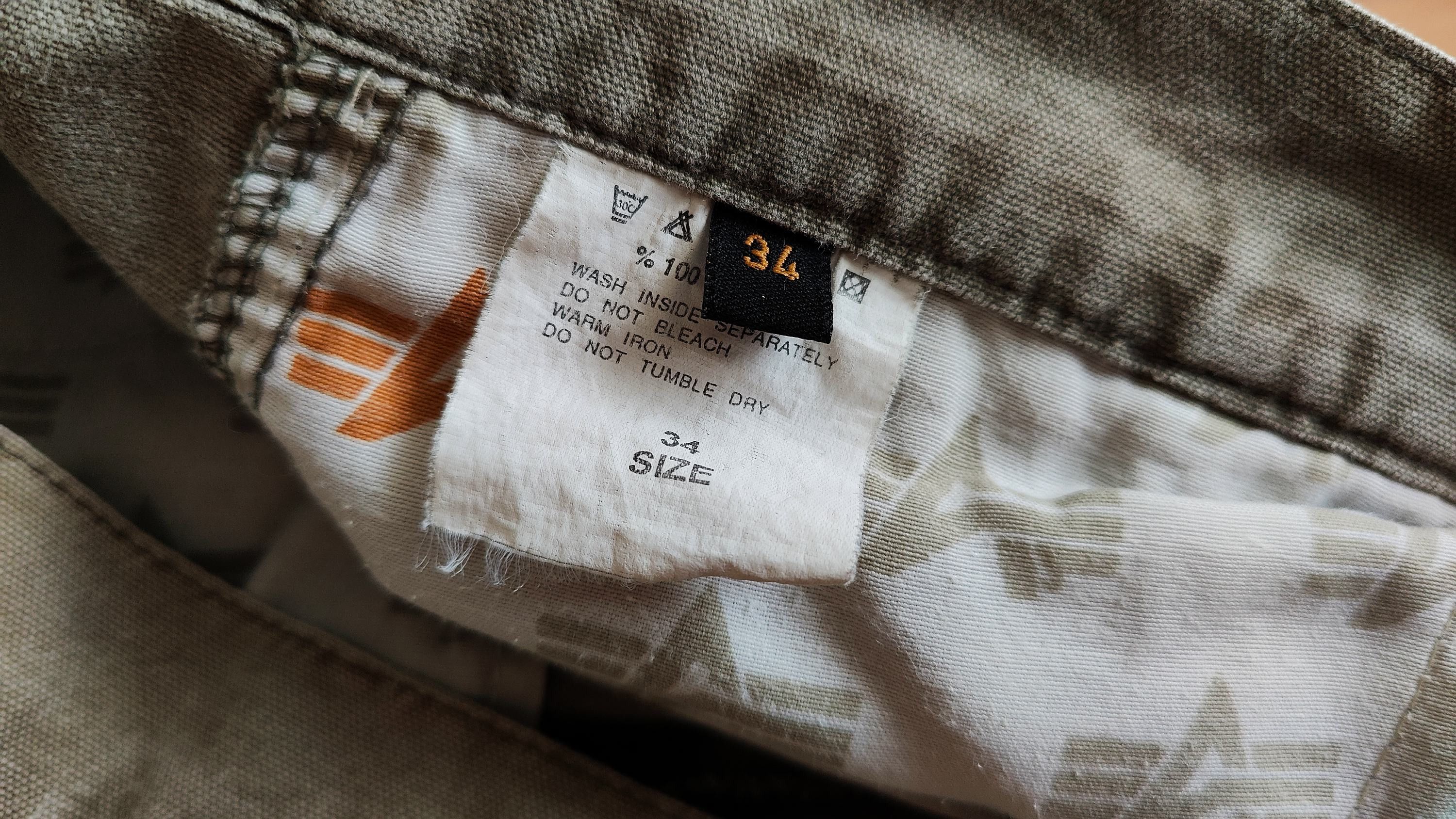 Alpha Industries × Vintage Alpha Industries USA 59 Vintage Multi Pocket Cargo Pants W34 Size US 34 / EU 50 - 12 Thumbnail