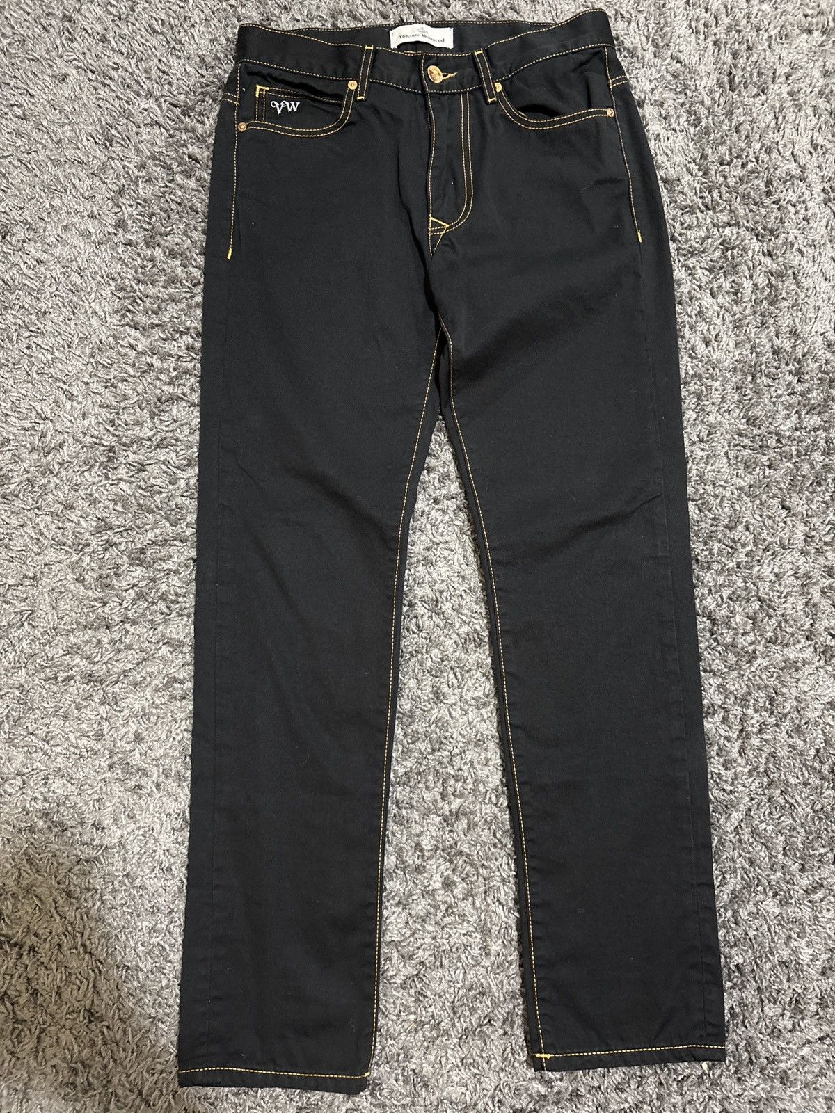 Vivienne Westwood Embroidered Orb Jeans