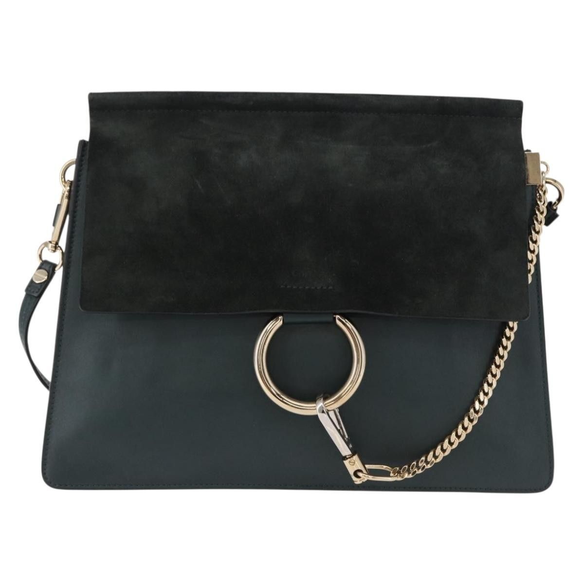 Chloe Chloe Faye Shoulder Bag Leather and Suede Size ONE SIZE - 1 Thumbnail