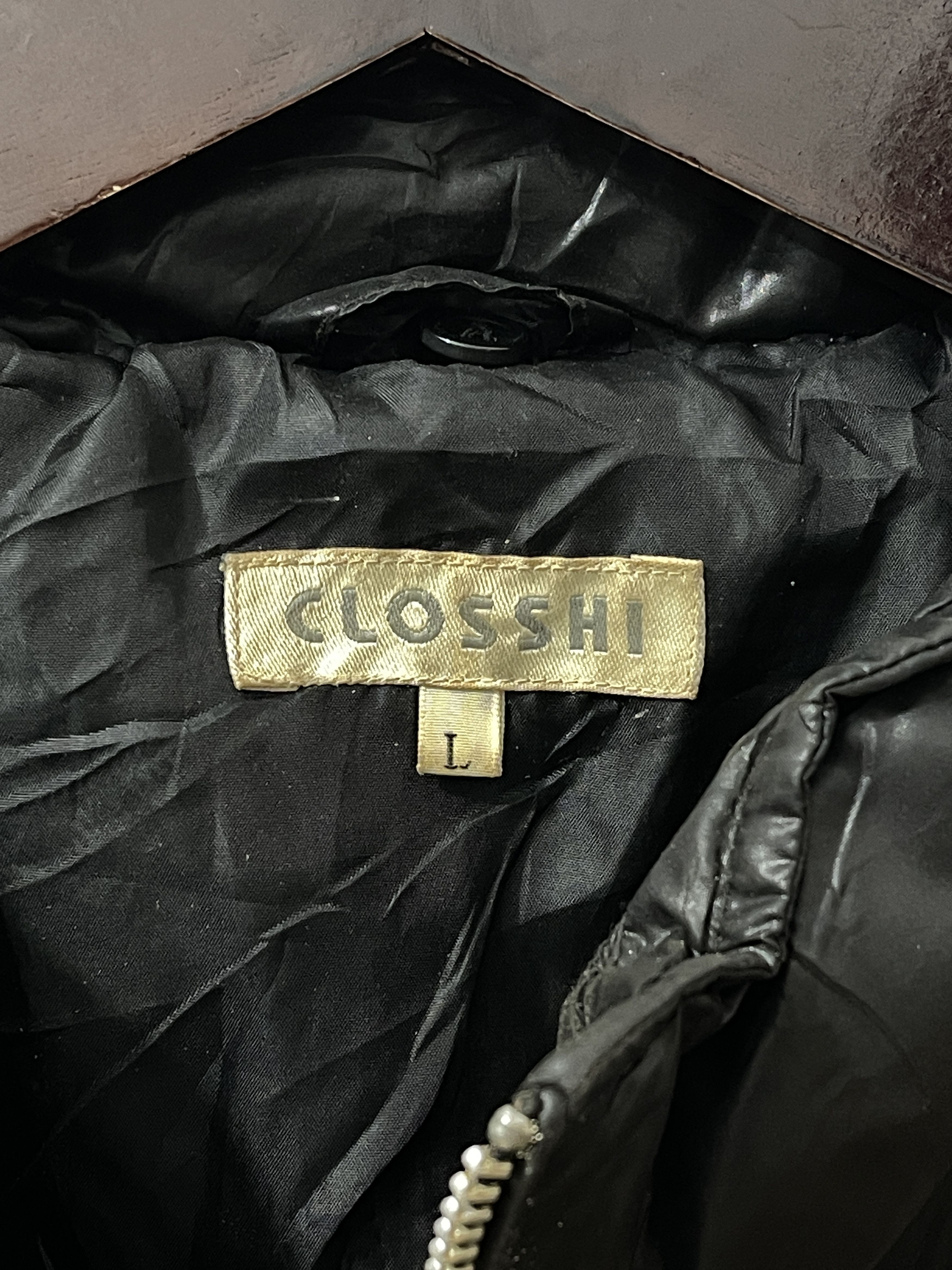 Japanese Brand 2000s Closshi Japan Archive Fur Puffer LGB Vkei Style Jacket Size US L / EU 52-54 / 3 - 4 Thumbnail