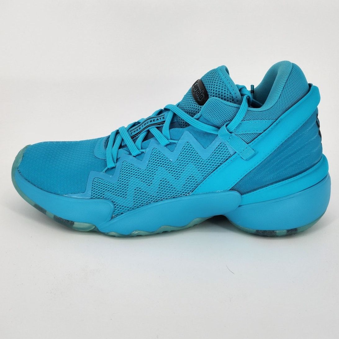 Adidas Adidas D.O.N. Issue 2 Crayola Signal Cyan Sky Blue Sneaker 9 Size US 9 / EU 42 - 1 Thumbnail