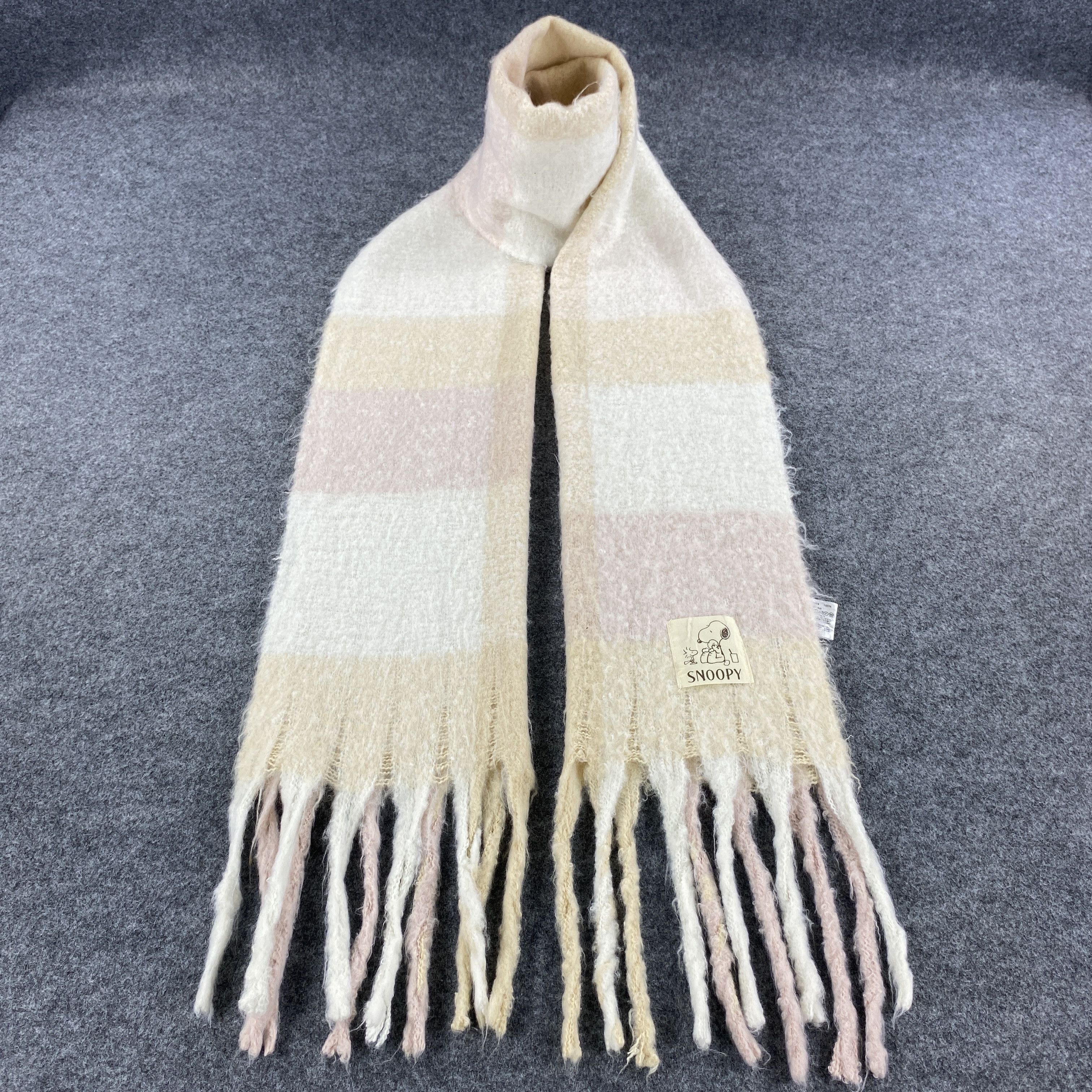 Peanuts × Vintage Peanuts Scarf # Muffler # Neckwear # D591 Size ONE SIZE - 1 Thumbnail