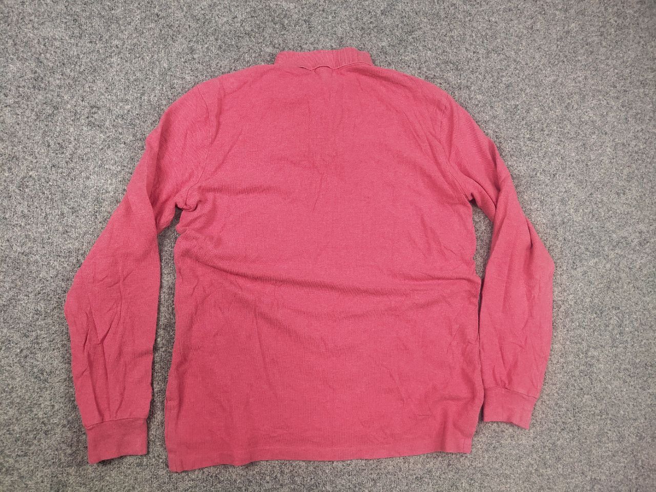 Polo Ralph Lauren Vintage 90's Polo Ralph Lauren Faded Rugby Polo Long sleeve Size US L / EU 52-54 / 3 - 10 Thumbnail