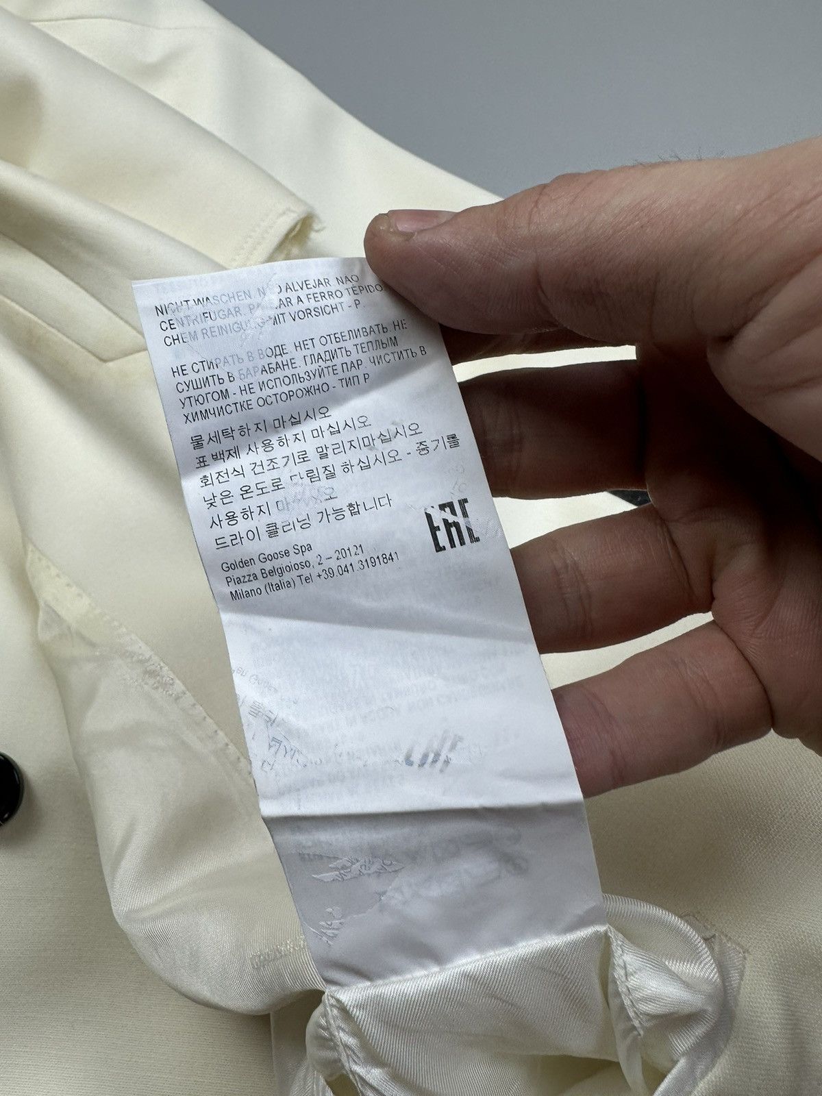 Golden Goose Golden Goose Wool Sleeveless Double Breasted Blazer Size S / US 4 / IT 40 - 7 Thumbnail