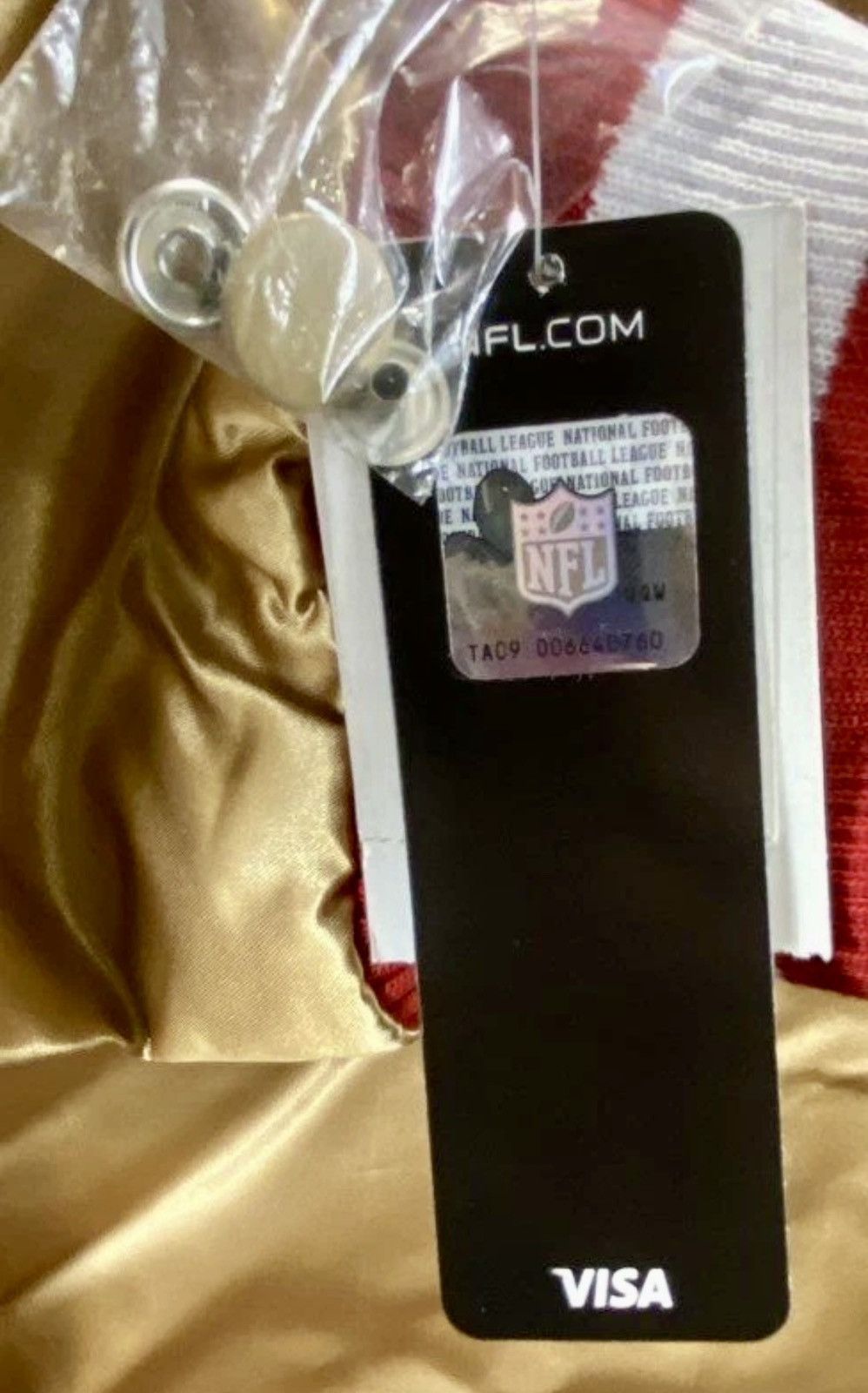 Other NFL Men's San Francisco 49ers Gold Bomber Jacket NWT SZ 4XL Size US XXL / EU 58 / 5 - 5 Thumbnail