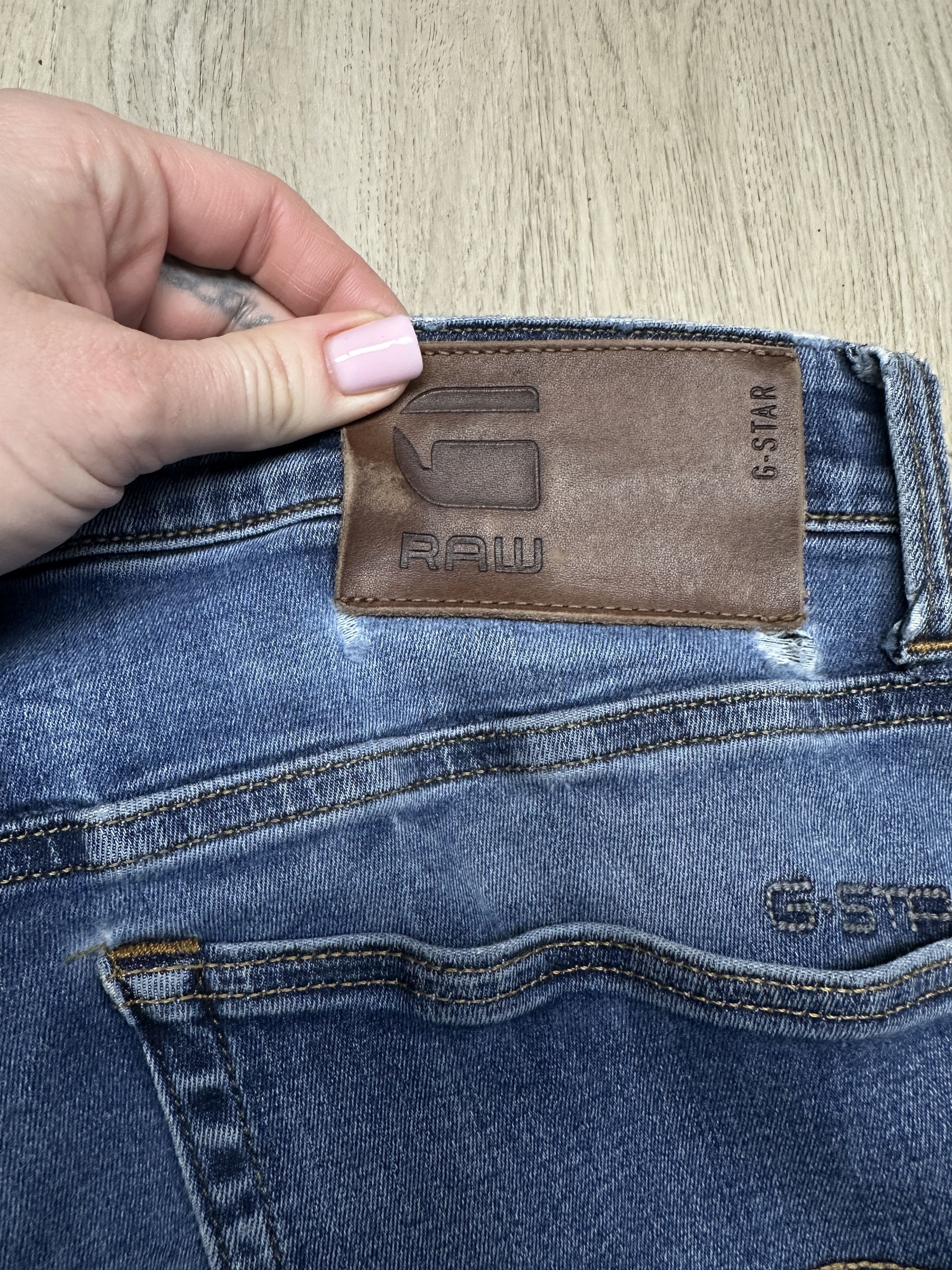 G-Star G Star Raw Mens 3301 Tapered Denim Pants Jeans Size US 34 / EU 50 - 10 Thumbnail