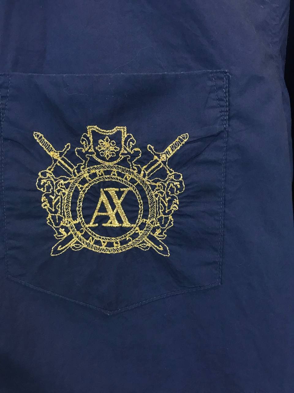 Designer Armani Exchange designer logo pocket shirt Size US M / EU 48-50 / 2 - 3 Thumbnail