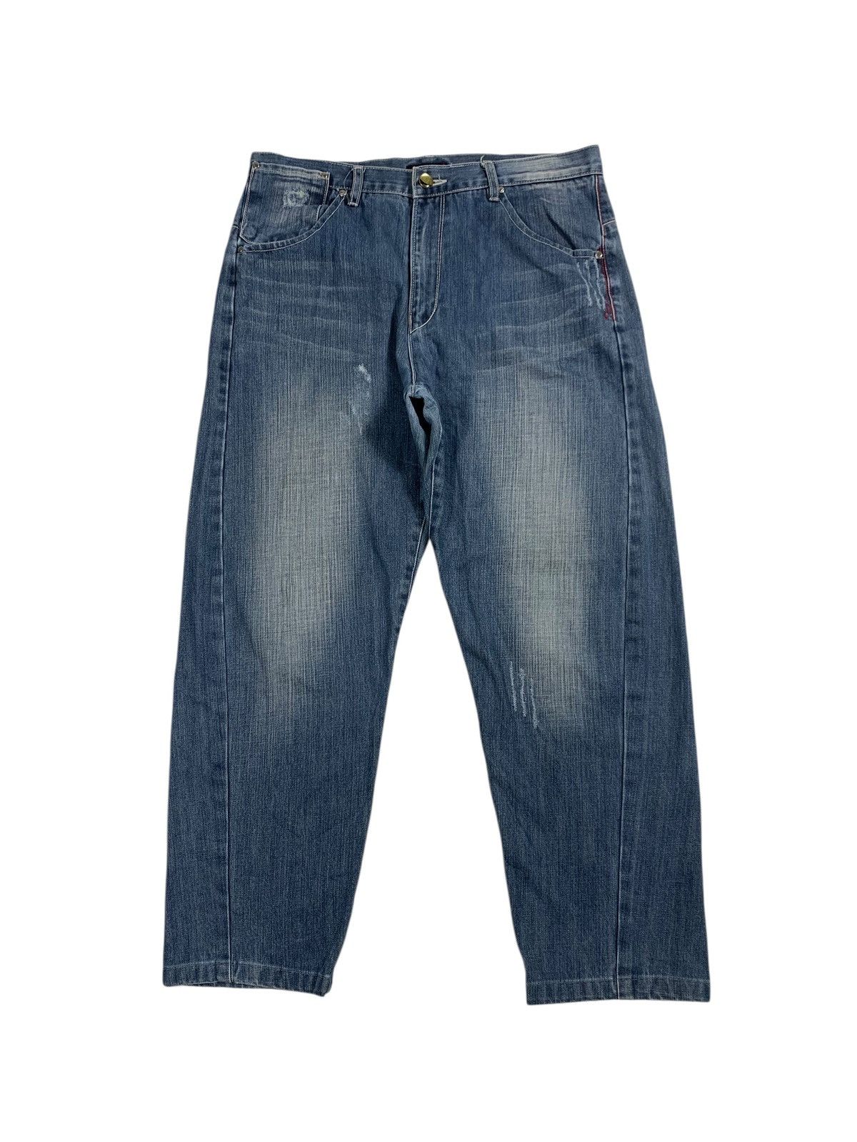 Levi's Vintage Clothing Levi’s engnireed jeans Pants Size US 35 - 1 Thumbnail