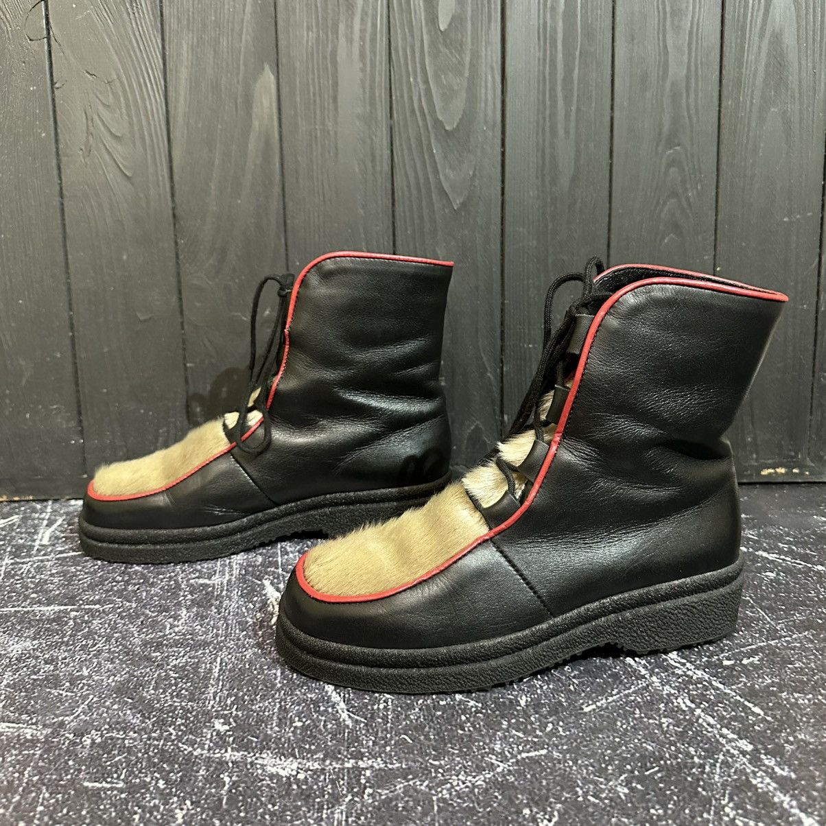 Japanese Brand Kandahar Vintage Swiss Handmade Women’s Fur Boots 22.5 cm Size US 5.5 / IT 35.5 - 3 Thumbnail