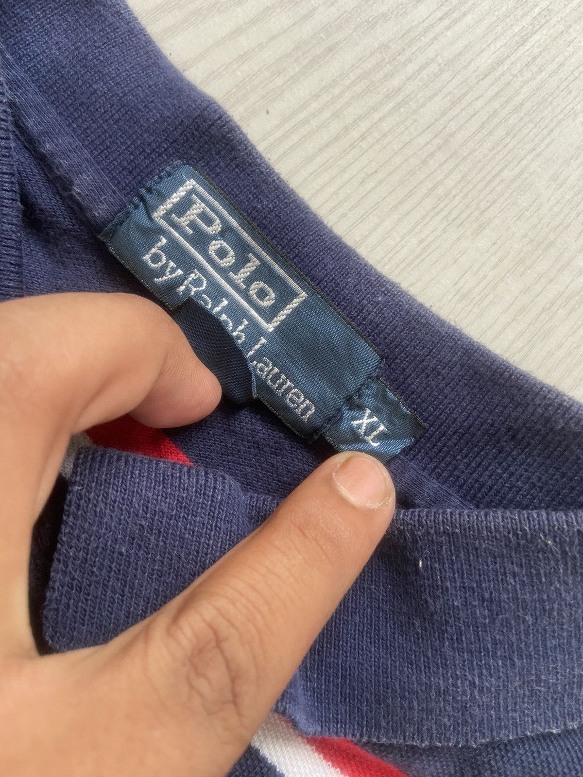 Polo Ralph Lauren Vintage 1990’s Polo Ralph Lauren Small Pony Polo Shirt Size US XL / EU 56 / 4 - 5 Thumbnail