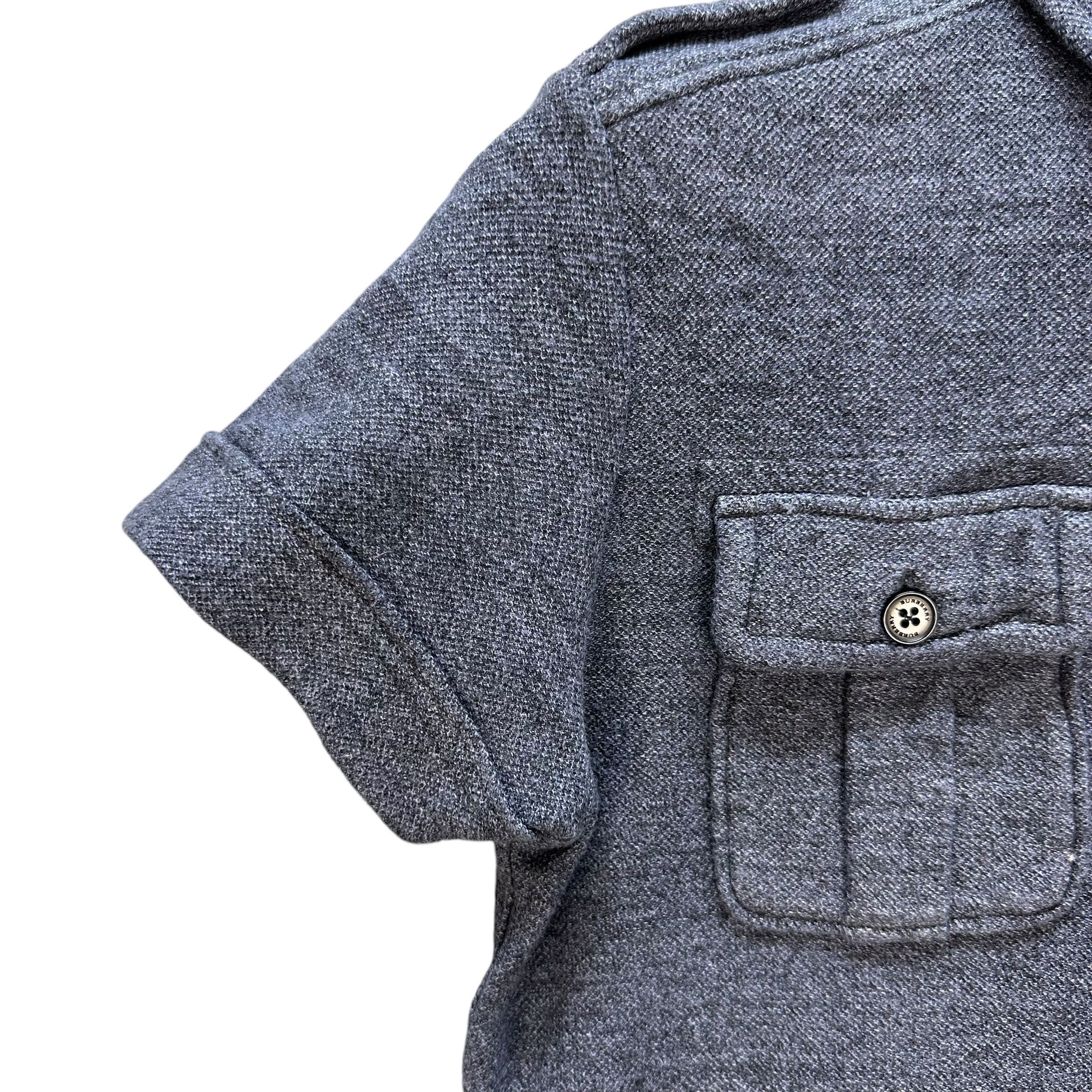 Burberry BURBERRY LONDON Short Sleeve Button Shirt #012-1422 Size US S / EU 44-46 / 1 - 5 Thumbnail