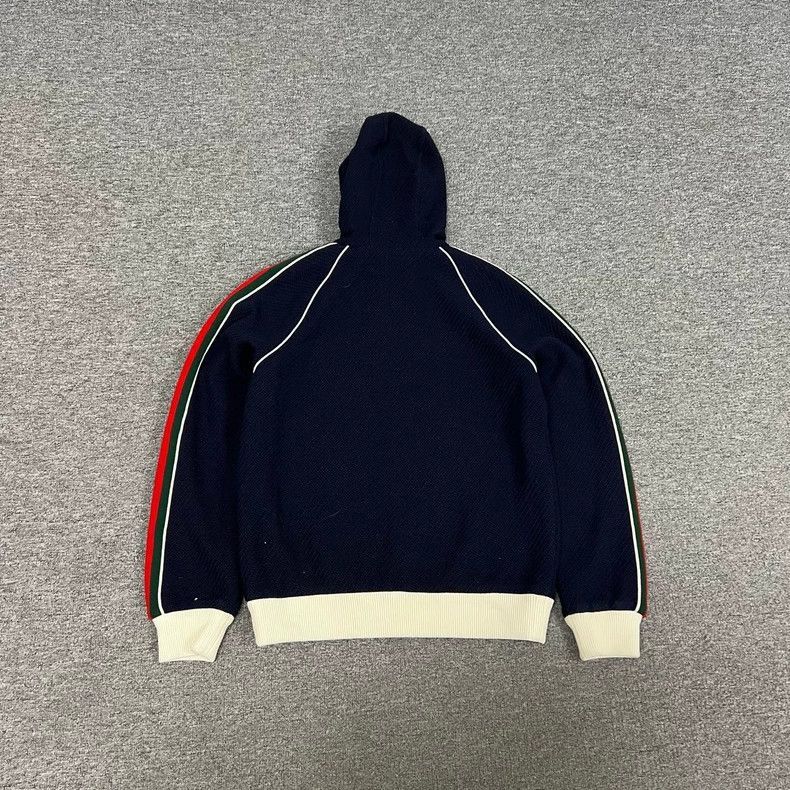 Gucci Gucci Hooded Jacket with Red Green Stripes-2506 Size US XS / EU 42 / 0 - 2 Thumbnail