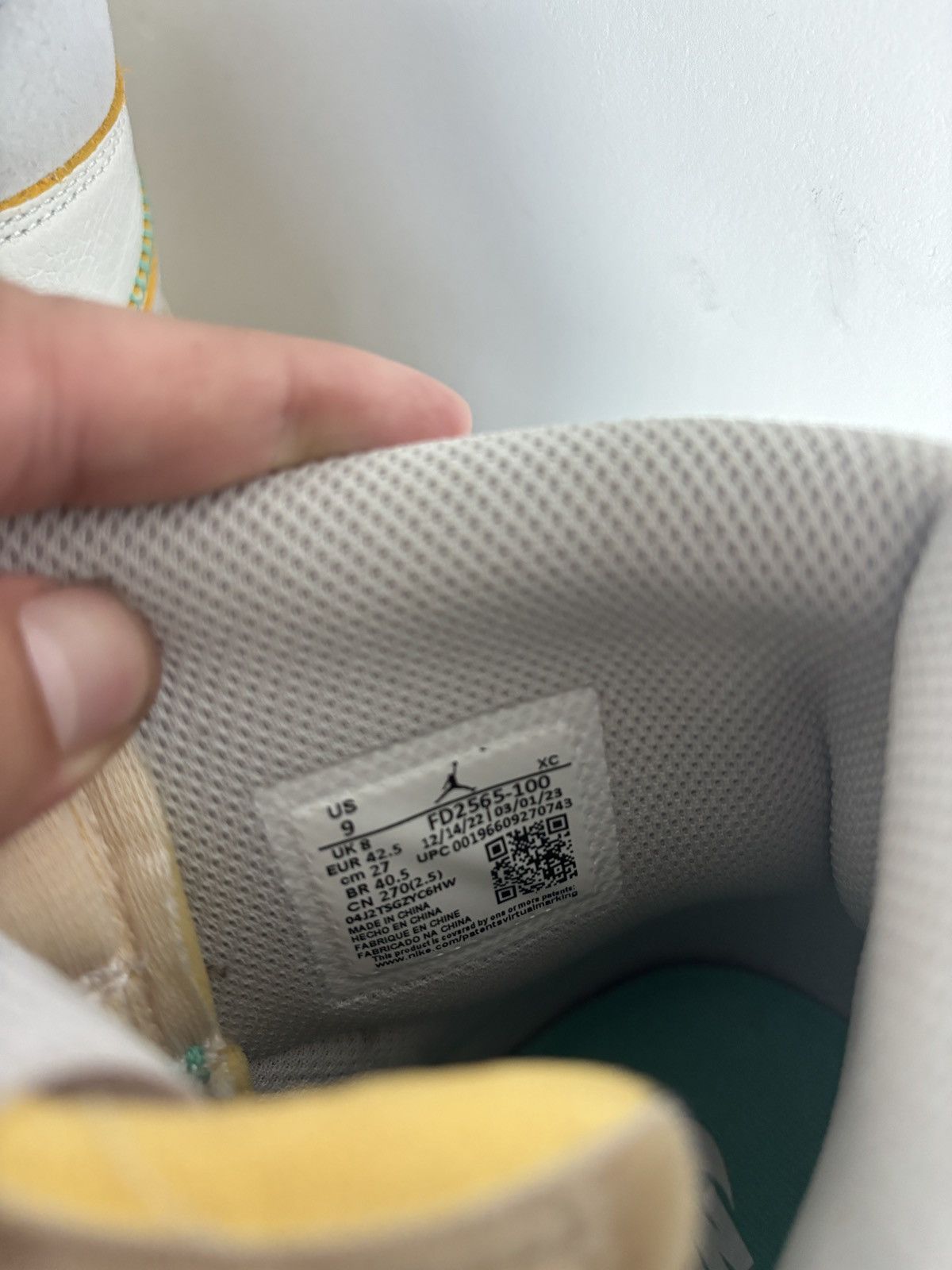 Jordan Brand × Union LA Union BBS Jordan 1 High Size US 9 / EU 42 - 8 Thumbnail