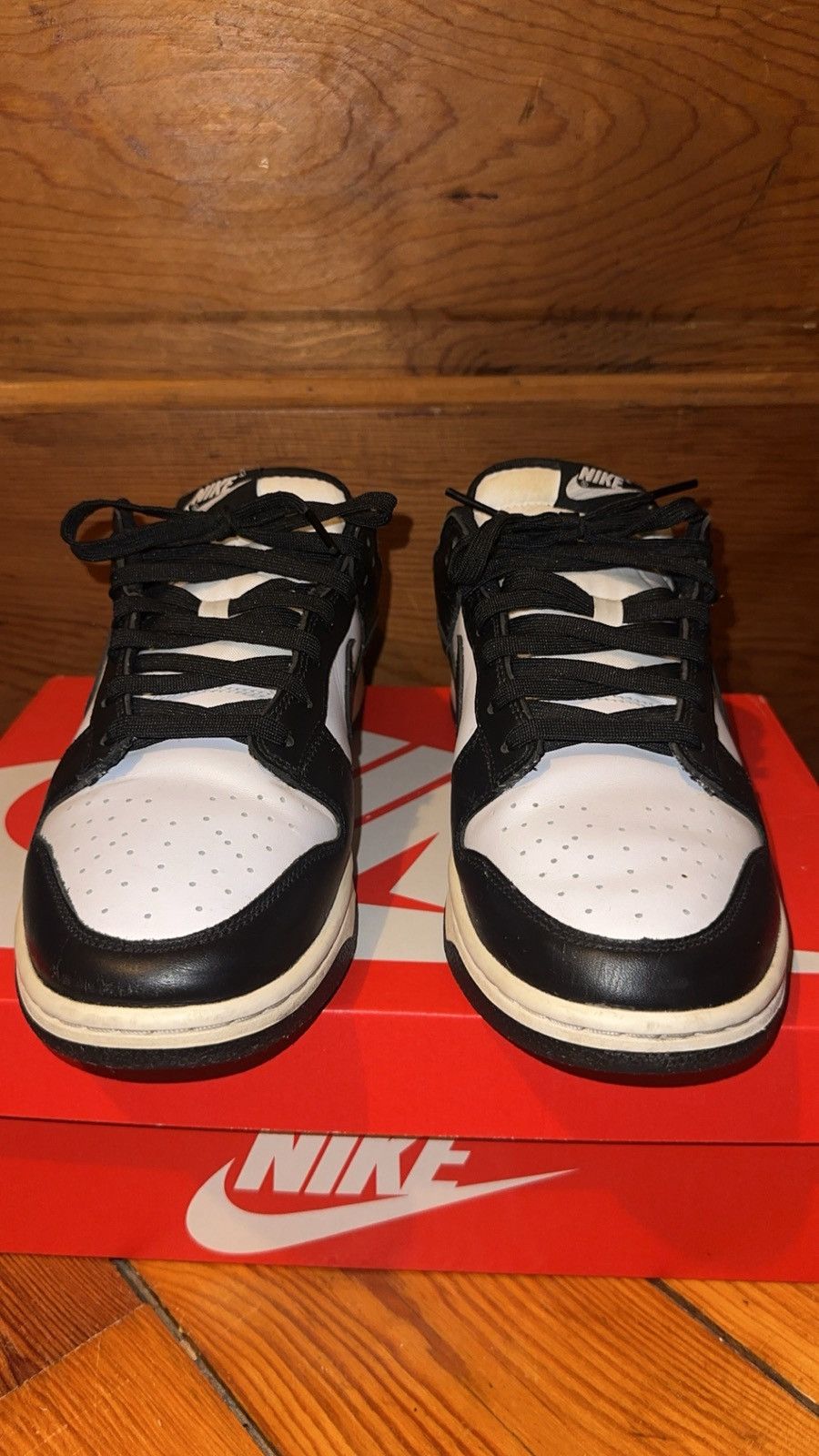 Nike Nike Dunk Low Retro “Panda” Size US 10 / EU 43 - 5 Thumbnail