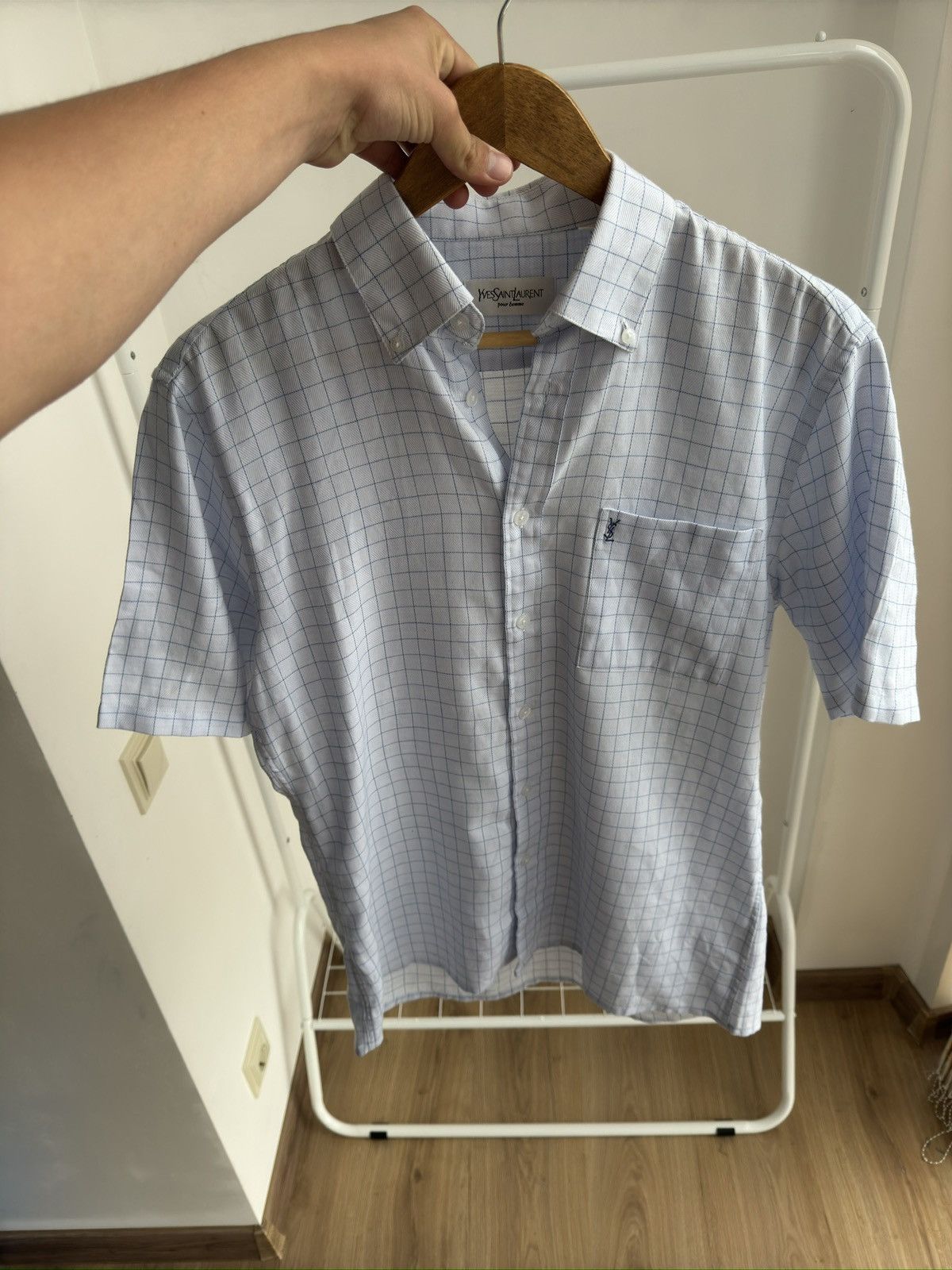 Other Yves Saint Laurent YSL vintage short sleeve summer shirt Size US M / EU 48-50 / 2 - 7 Thumbnail