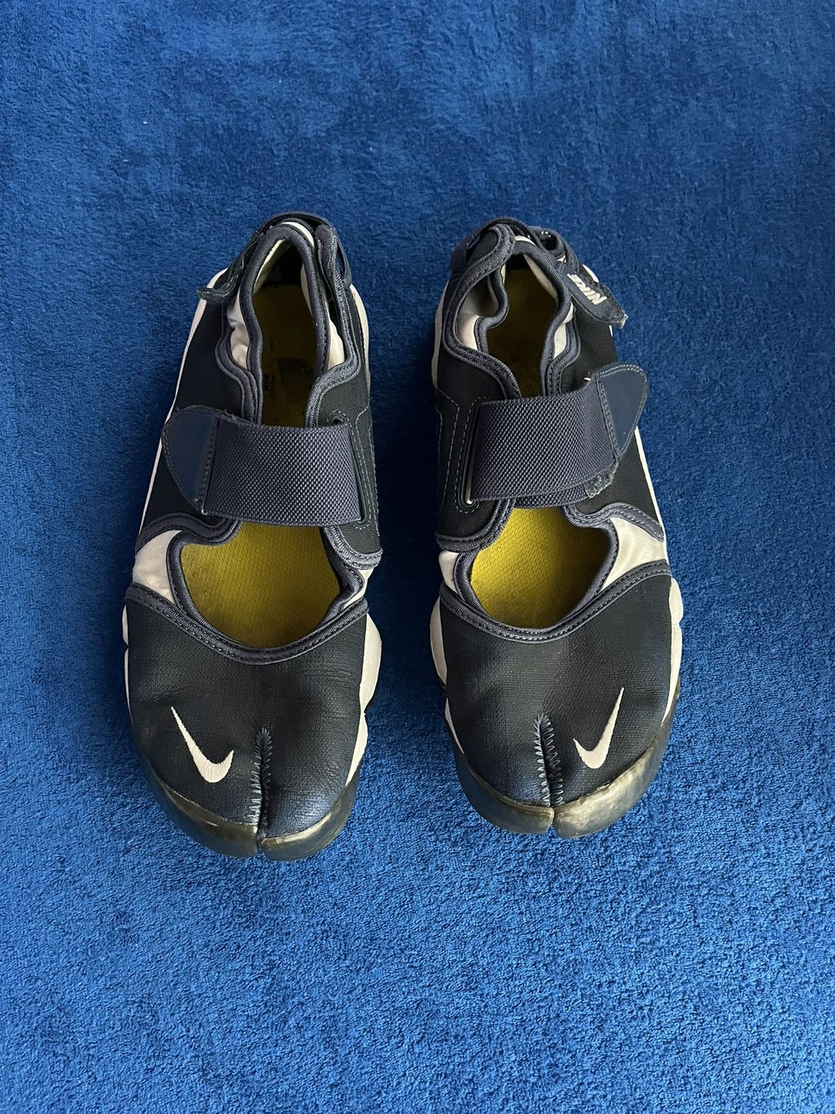 Vintage y2k Nike air Rift tabi ninja sandals margiela vibe
