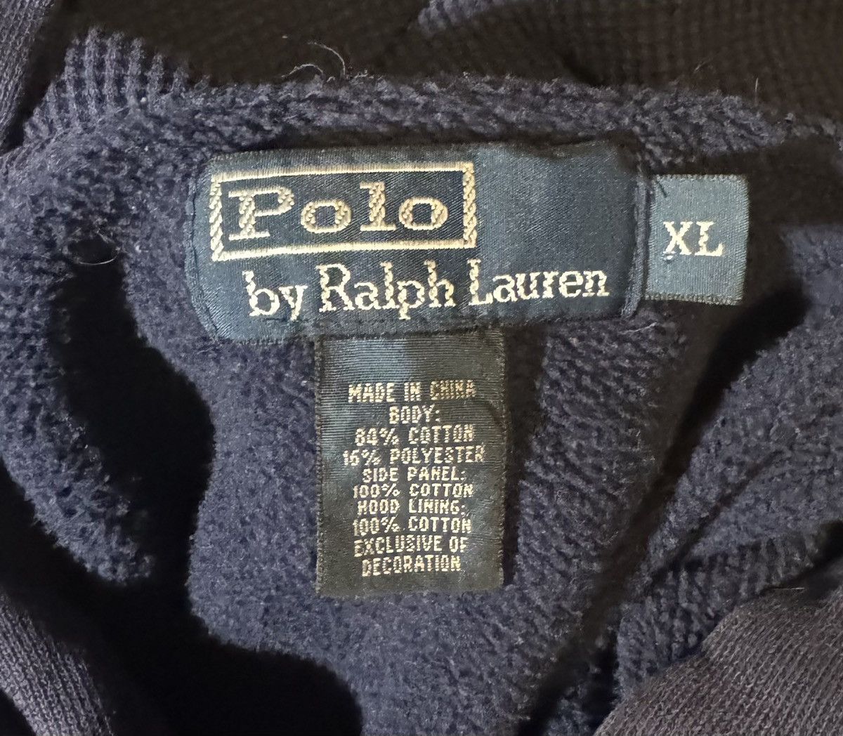Polo Ralph Lauren Polo Ralph Lauren Pullover Hoodie Size US XL / EU 56 / 4 - 3 Thumbnail