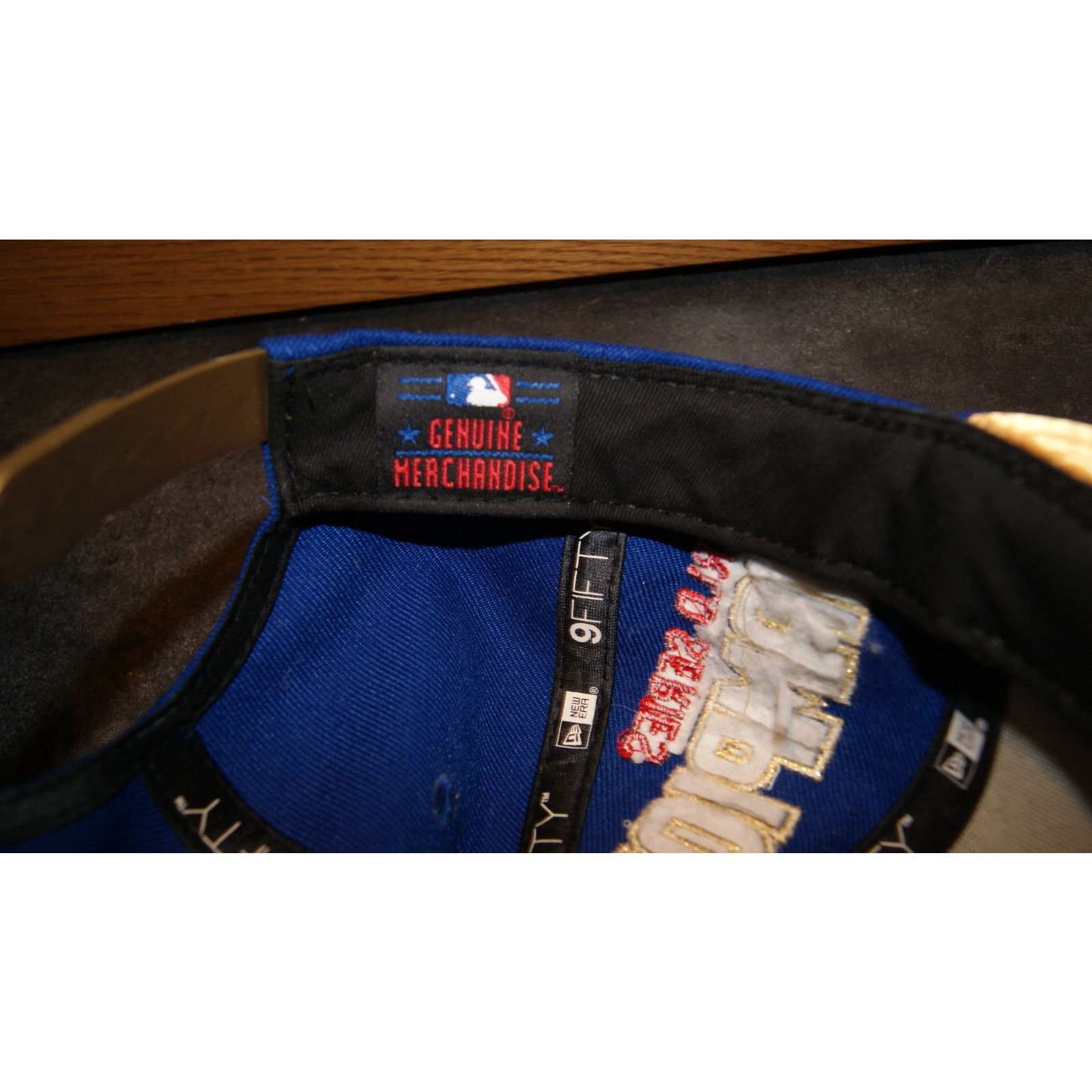 New Era Chicago Cubs World Series Champ New Era Snapback Hat Cap Size ONE SIZE - 8 Thumbnail