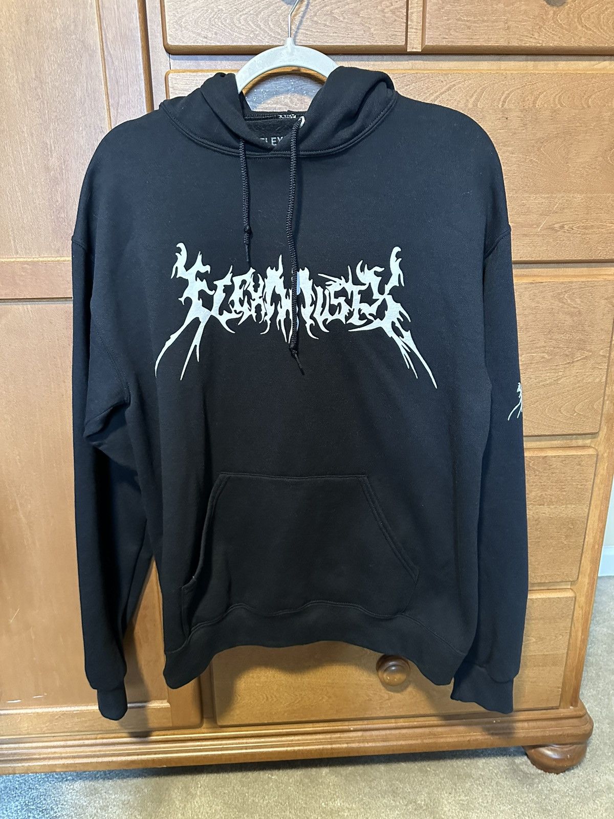 Band Tees × Vetements Osamason Flex Music Total Flex Hoodie Tour 