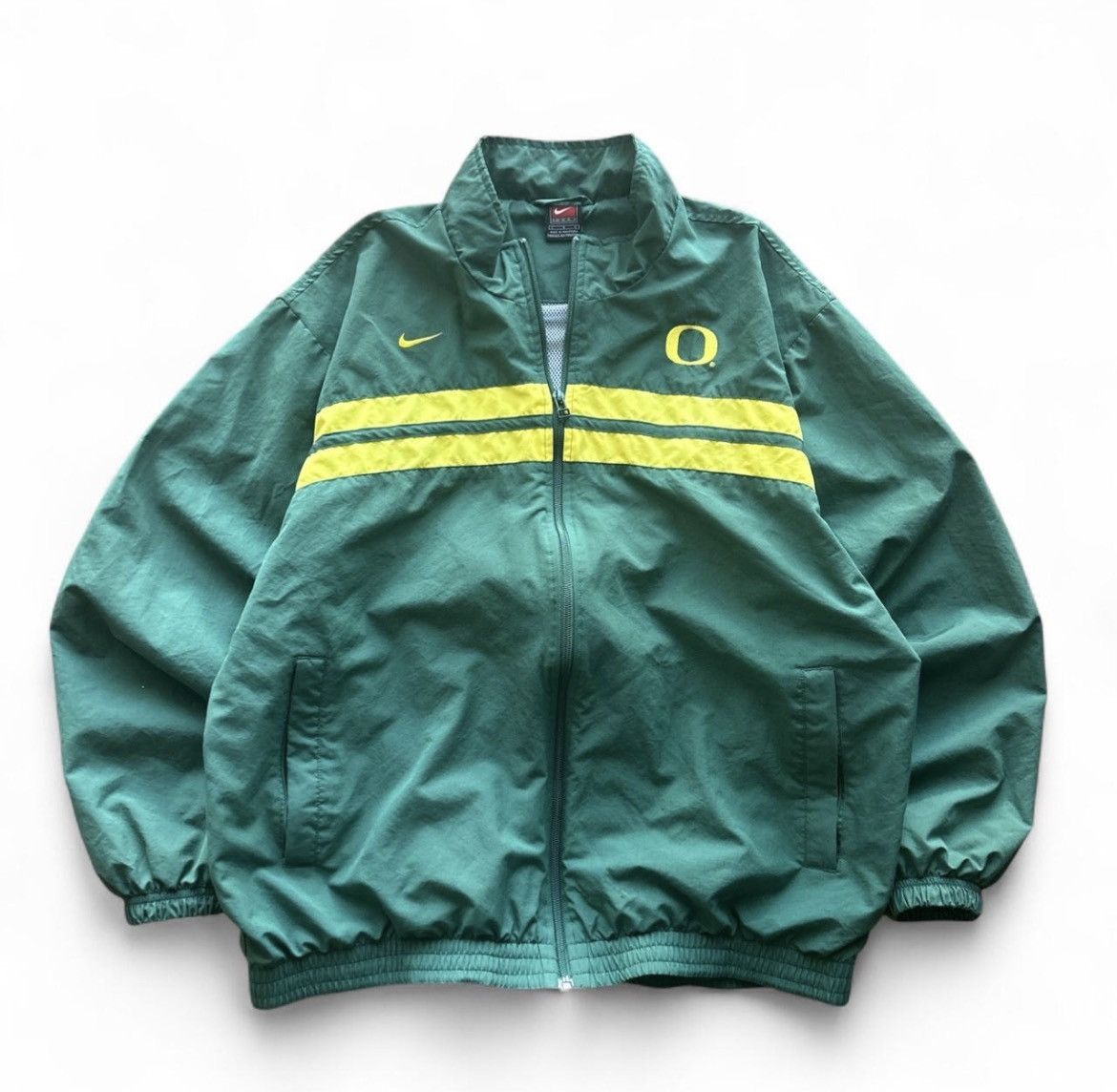 Nike Vintage Nike team Oregon Ducks green windbreaker jacket Size US L / EU 52-54 / 3 - 1 Thumbnail