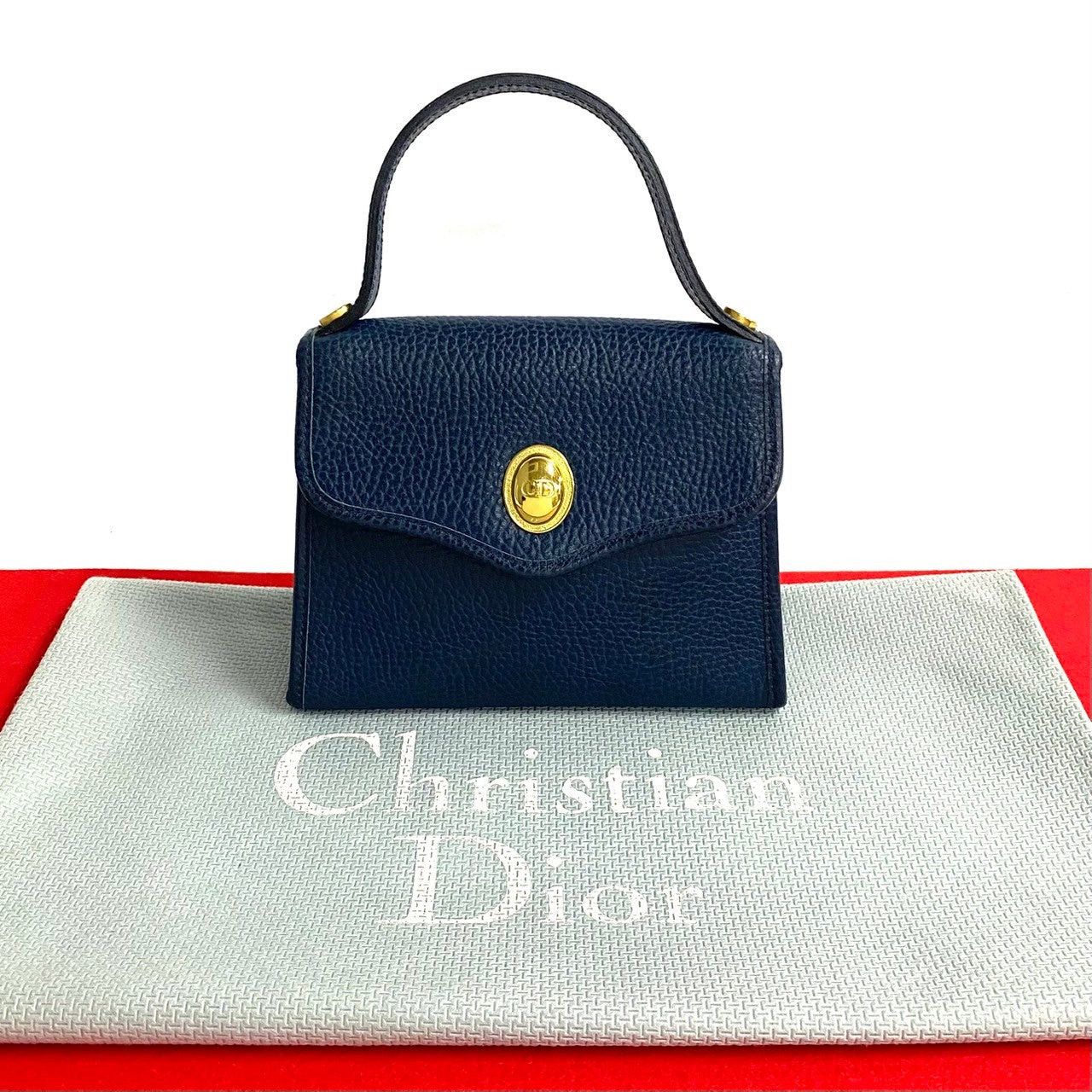Dior Dior Handbag Blue Leather Size ONE SIZE - 1 Thumbnail