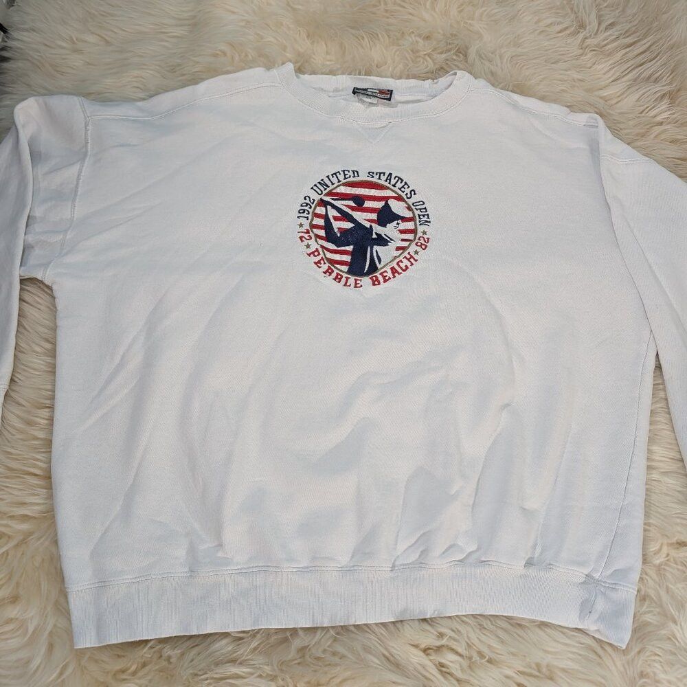 Other U.S. Open Golf Collection Men White Embroidered Logo Vintag Size US XL / EU 56 / 4 - 1 Thumbnail